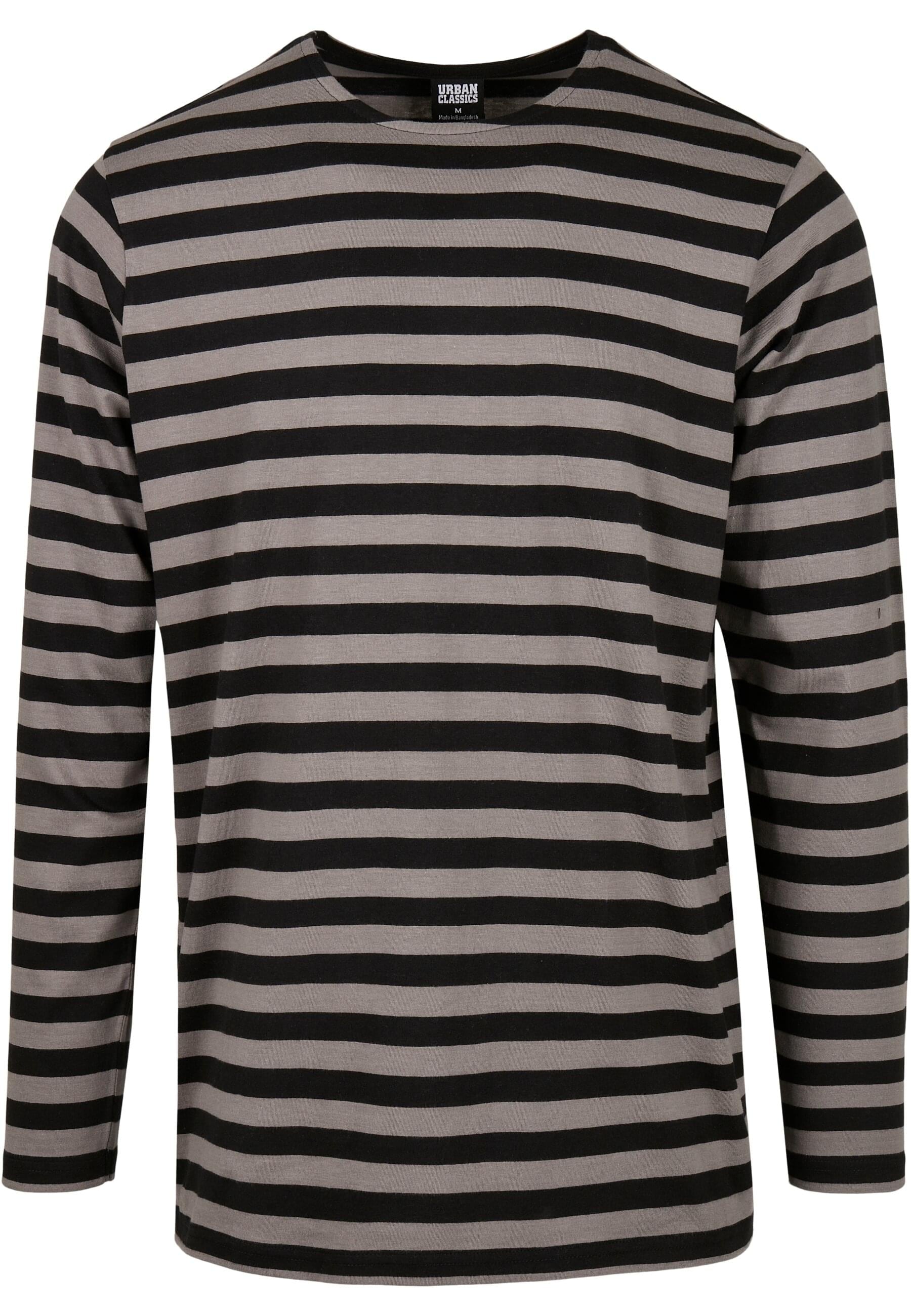 URBAN CLASSICS Langarmshirt "Urban Classics Herren Regular Stripe LS" 1 Stk günstig online kaufen