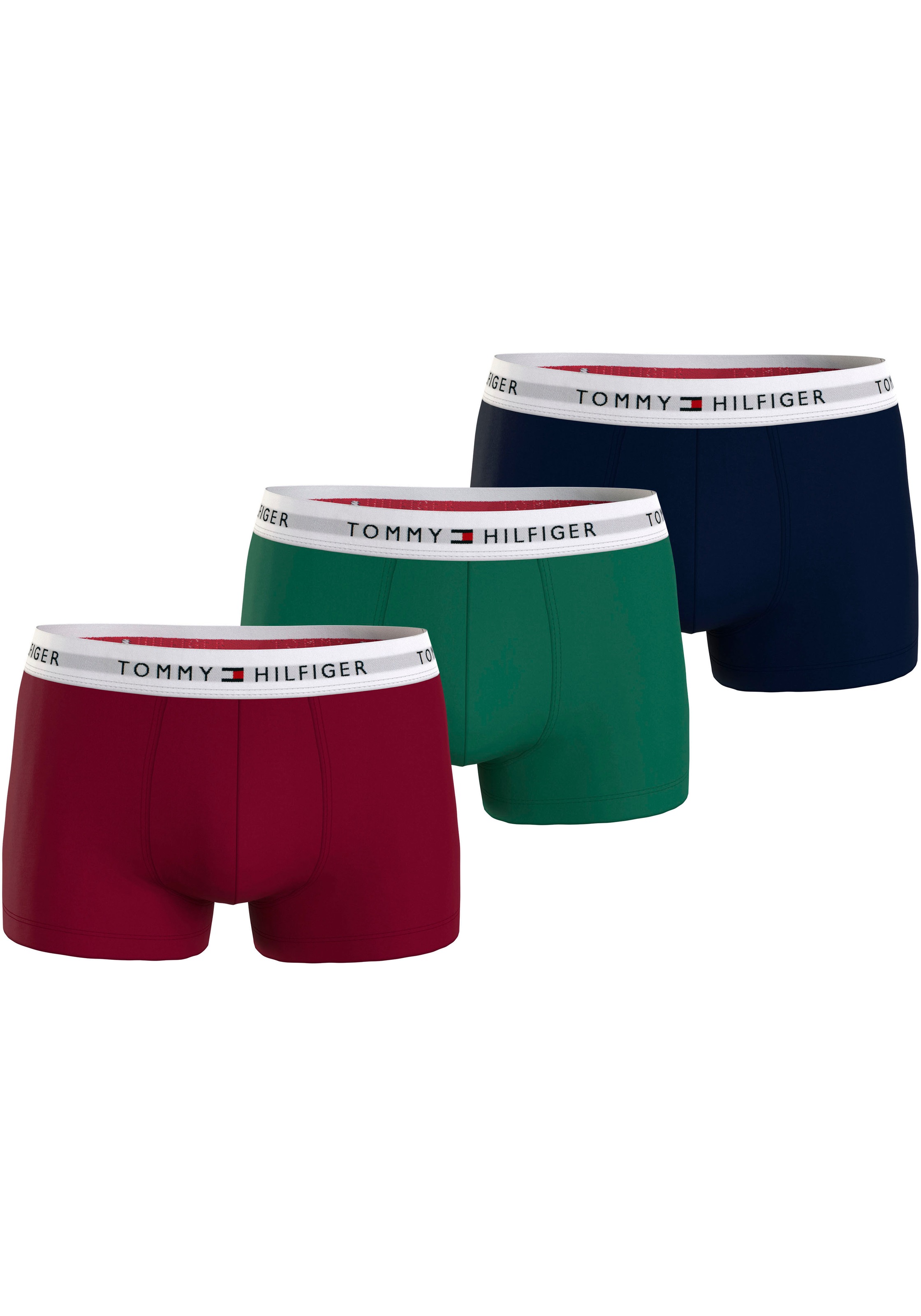 Tommy Hilfiger Underwear Trunk »3P TRUNK«, (Packung, 3 St., 3er-Pack), mit  Logo-Elastikbund online bestellen | BAUR