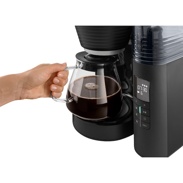 Melitta Kaffeemaschine mit Mahlwerk »AromaFresh X 1030-06«, 1,25 l  Kaffeekanne, Papierfilter, 1x4, 11  Mahlgradeinstellungen,Kaffeebohnen/-pulver, Timer,Warmhalteplatte | BAUR