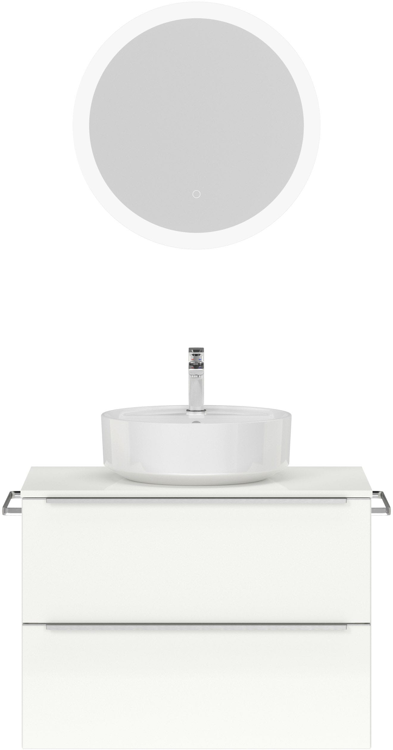 nobilia Badmöbel-Set "Alvene" vormontiert, mit Soft-Close, 2 Stk. tlg. günstig online kaufen