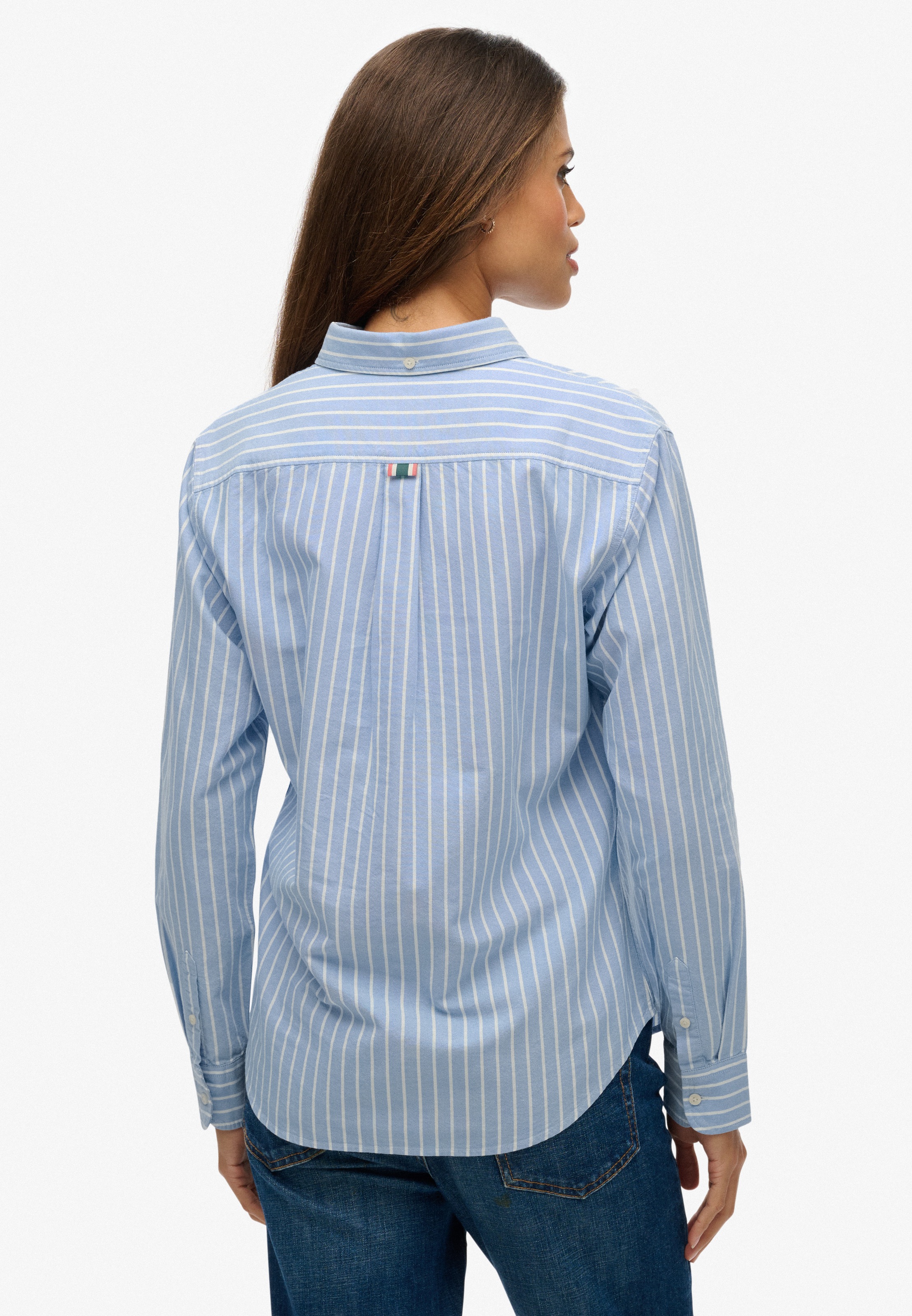 Thumbnail - Superdry Hemdbluse "SLIM OXFORD BD L/S SHIRT" Baumwolle, slim fit