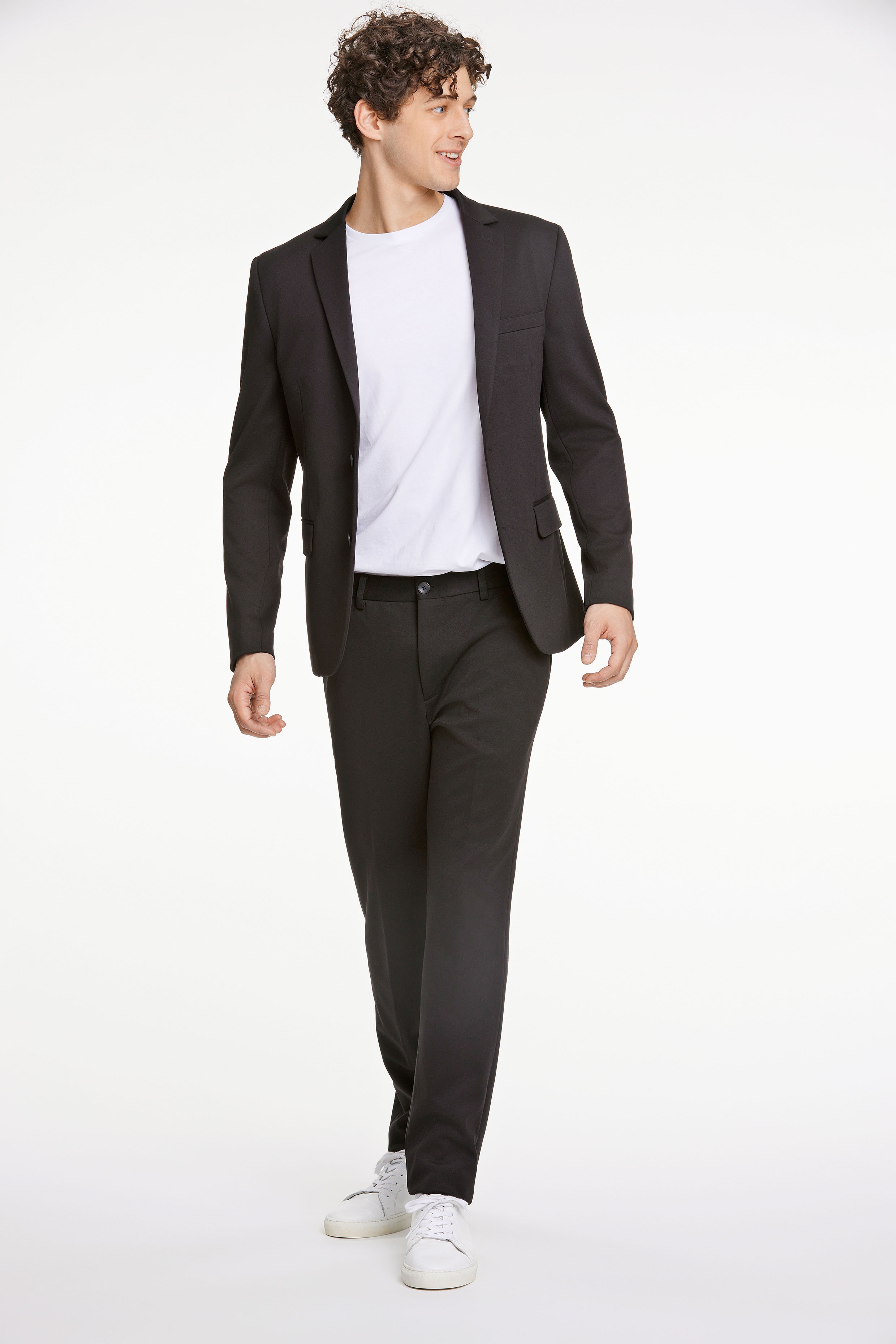 LINDBERGH Anzug 2 Stk. tlg. regular fit Regular Fit, mit Faketaschen am Sakko, pflegeleicht
