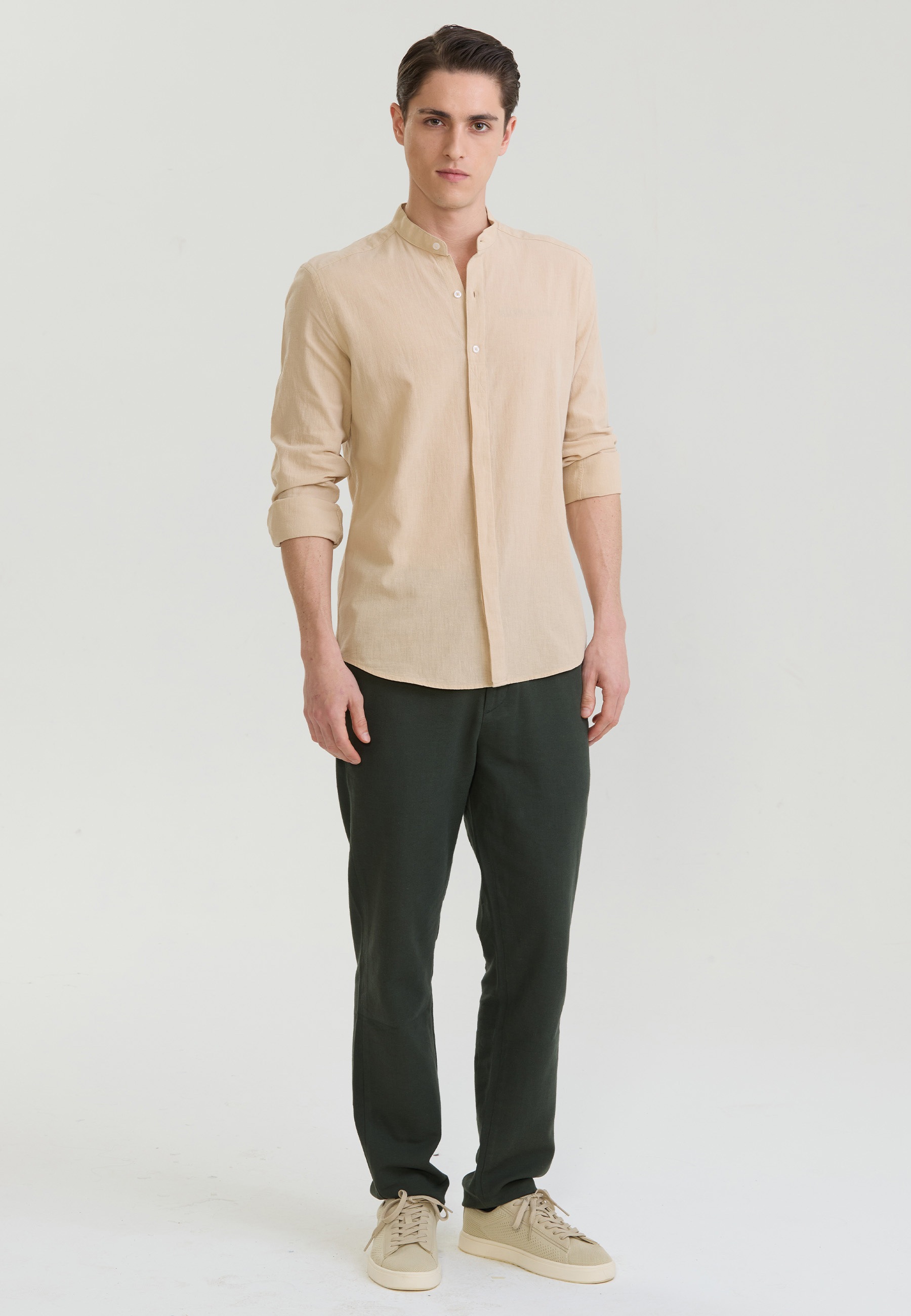 Felix Hardy Langarmhemd »Basic Hemd«