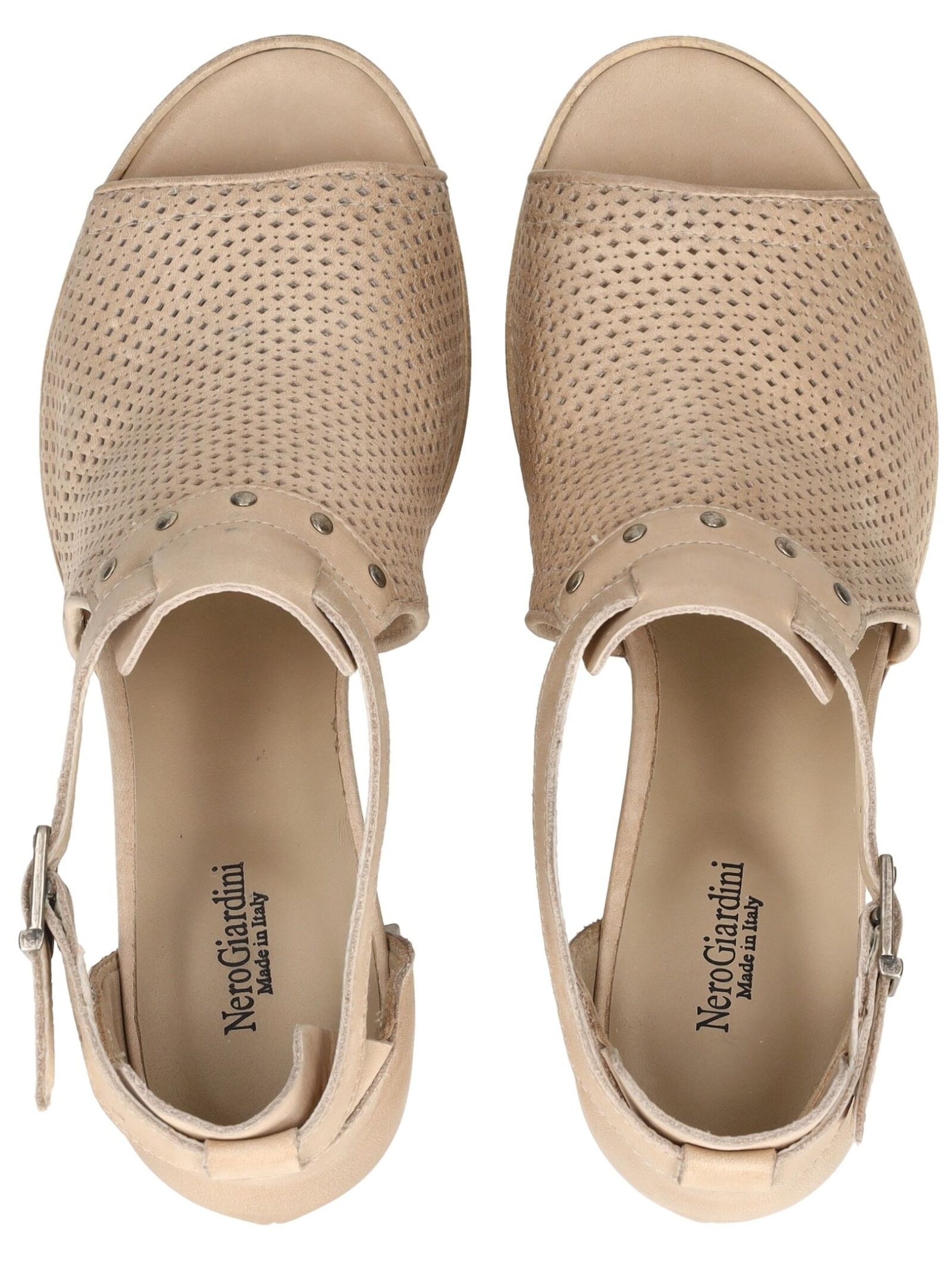 Nero Giardini High-Heel-Sandalette »Nero Giardini Sandalen Leder«