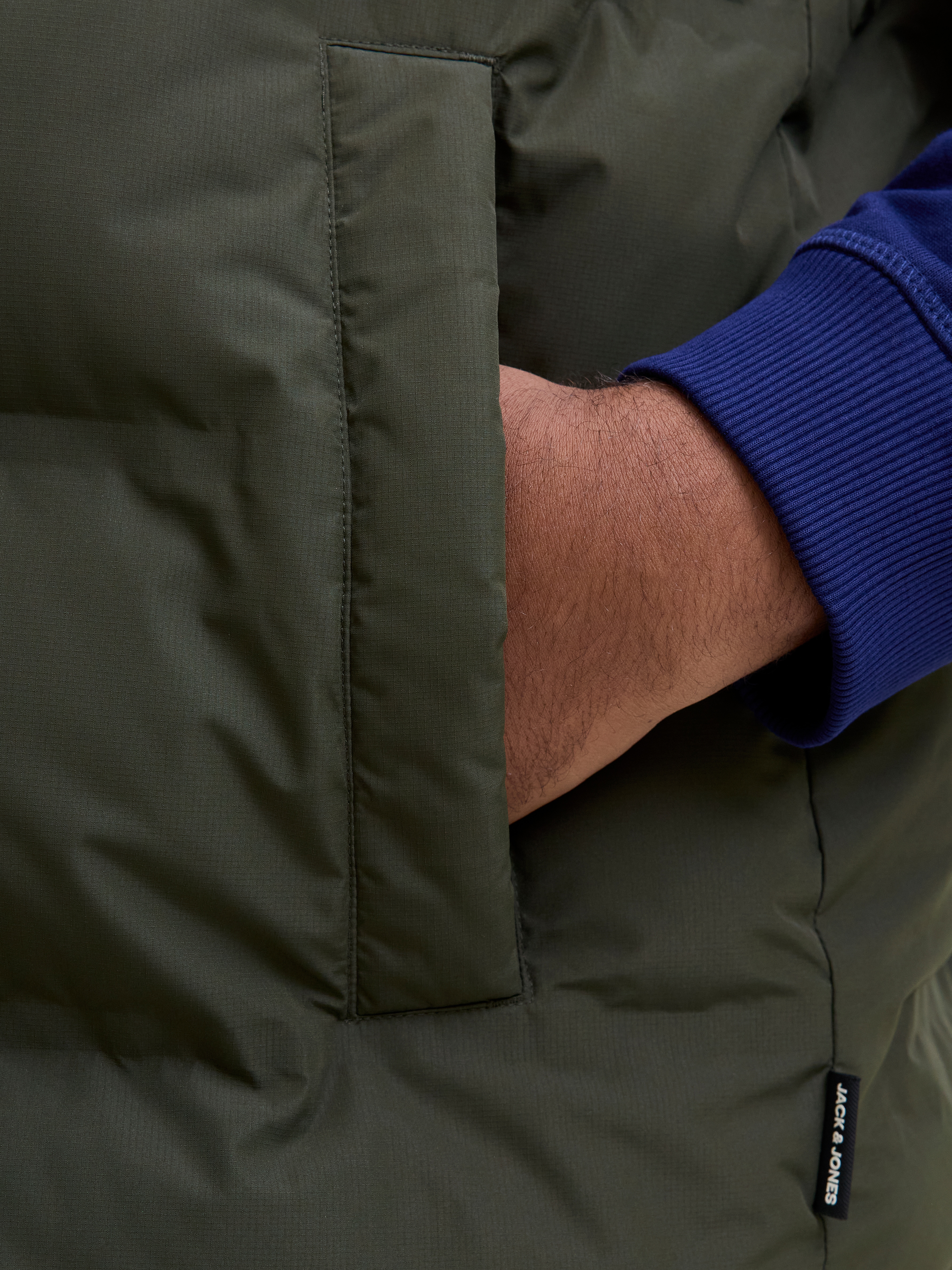 Thumbnail - Jack & Jones PlusSize Steppweste "JJESOHO BODYWARMER COLLAR SN PLS"