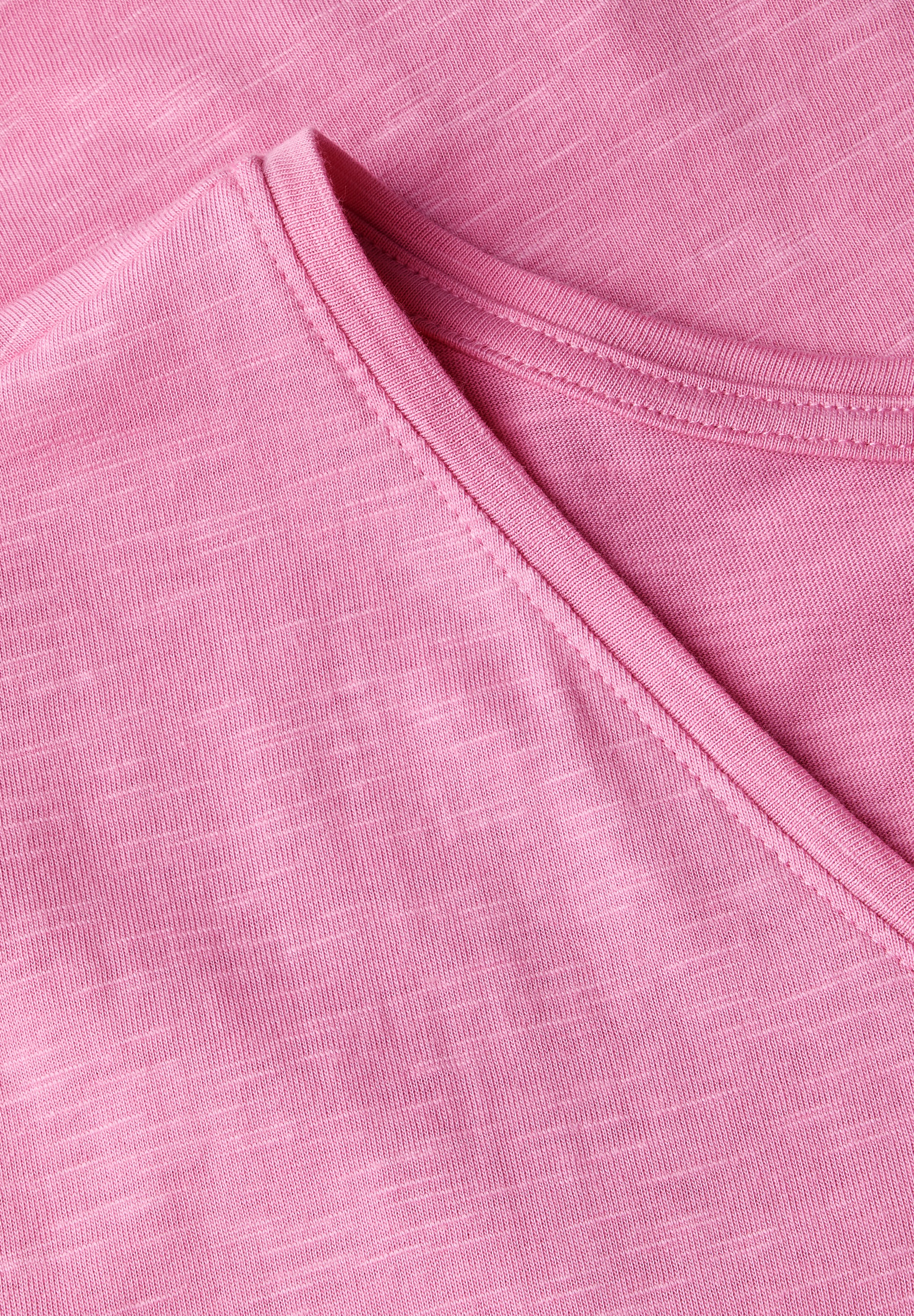 STREET ONE STUDIO V-Shirt, im soften Baumwoll-Mix