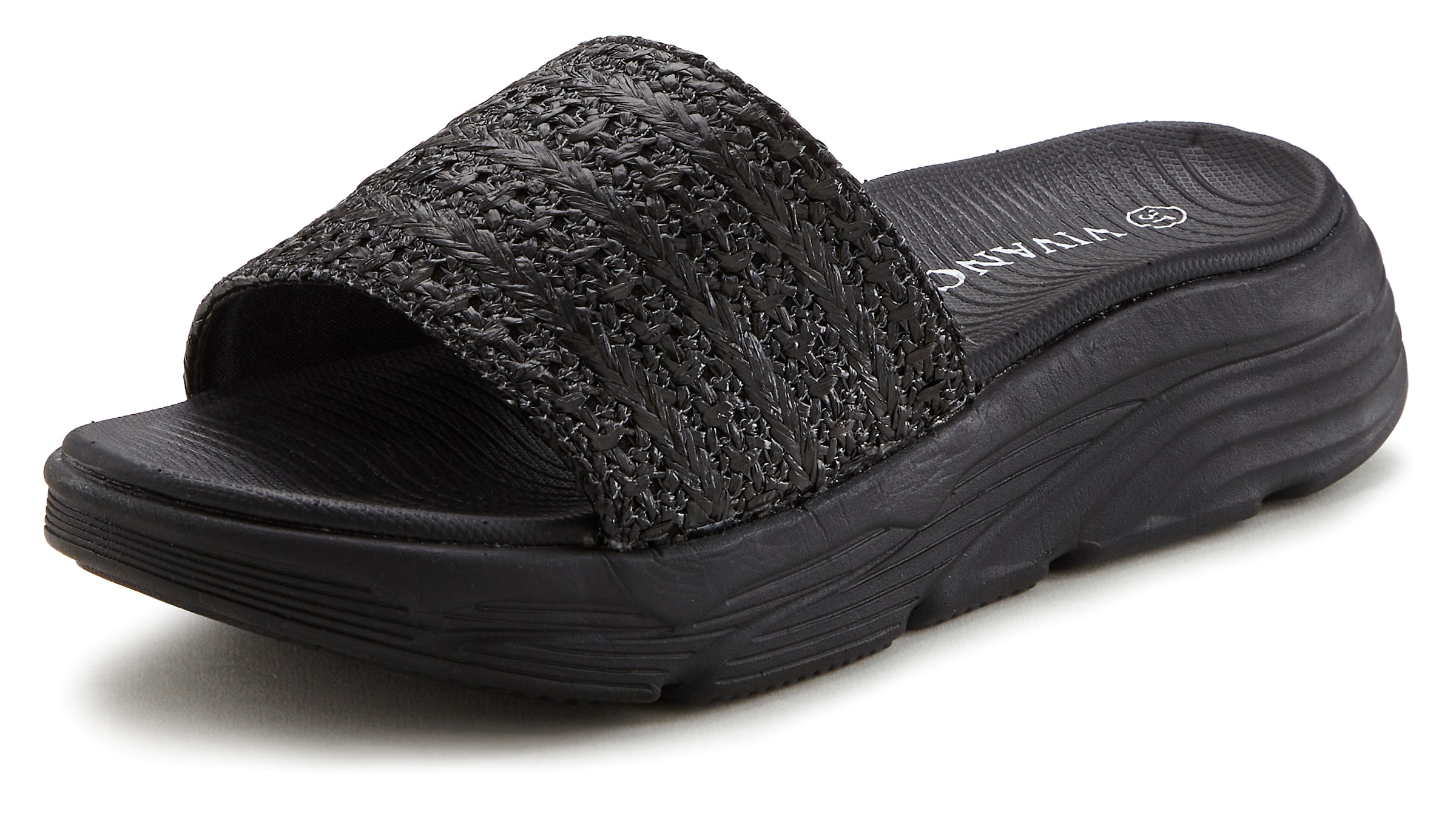 Vivance Pantolette »Mule, Sandale, Sommerschuh, offener Schuh,«  NEU mit modischer Sohle VEGAN