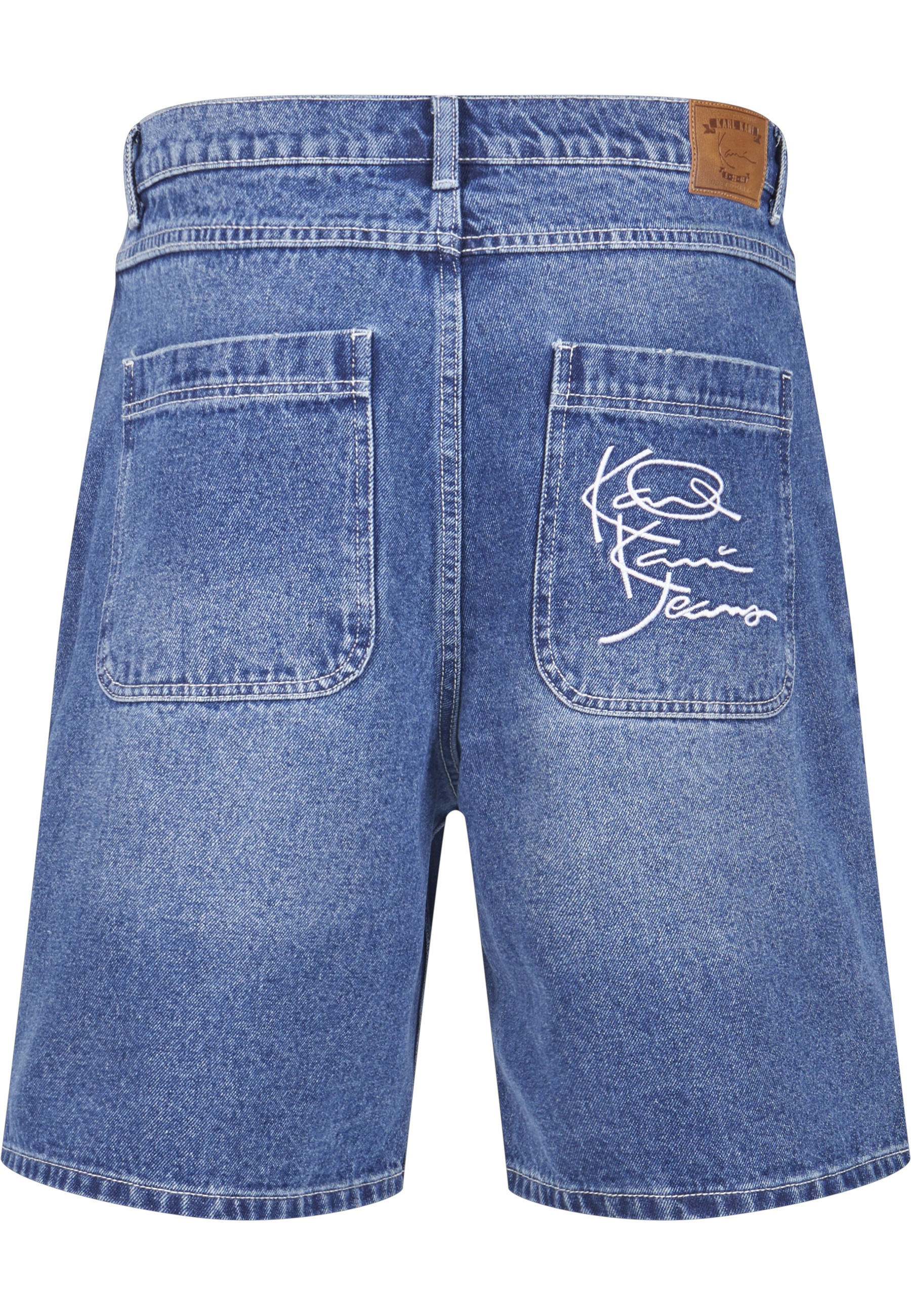 Karl Kani Jeansshorts "Karl Kani Herren Karl Kani OG Old English Denim Shor günstig online kaufen