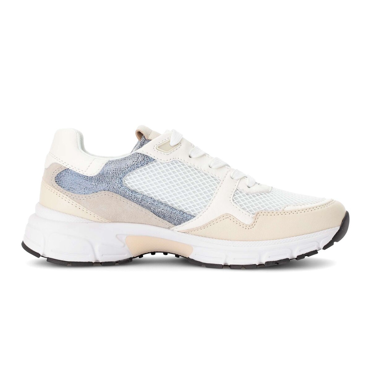 Gabor Sneaker »Sneaker low Materialmix Leder/Lederimitat«