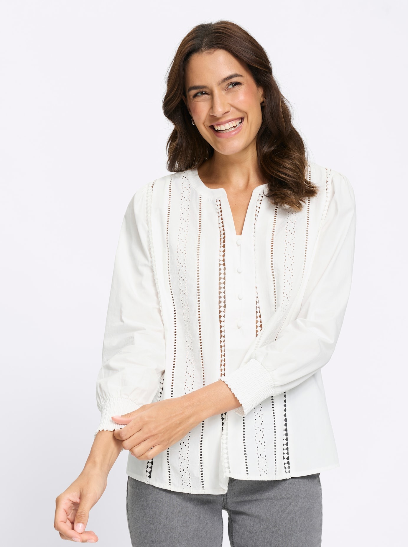 Inspirationen Hemdbluse günstig online kaufen