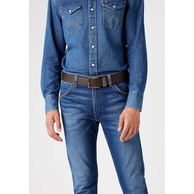 Wrangler Ledergürtel »METAL LOOP« bestellen | BAUR