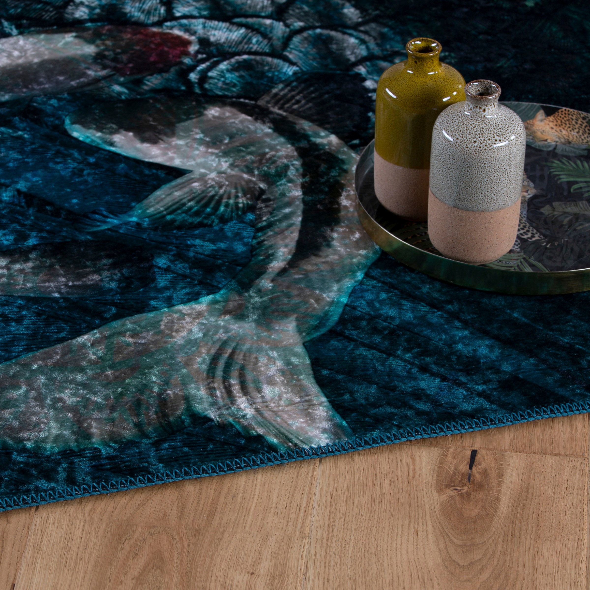 Thumbnail - Obsession Teppich "Exotic 10m", rechteckig, 5 mm Höhe, Kurzflor, ideal im Wohnzimmer & Schlafzimmer