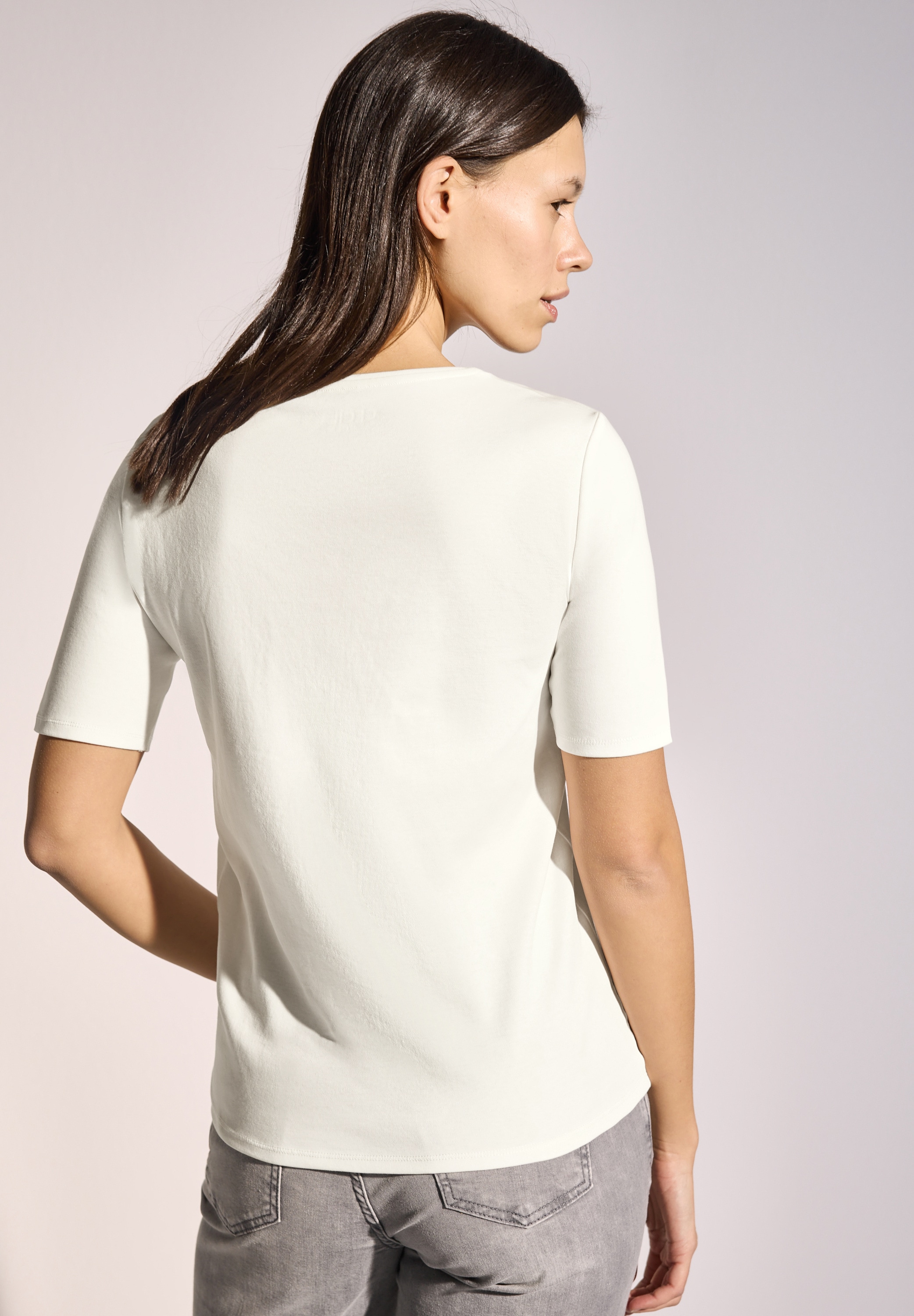 Cecil T-Shirt, aus reiner Baumwolle