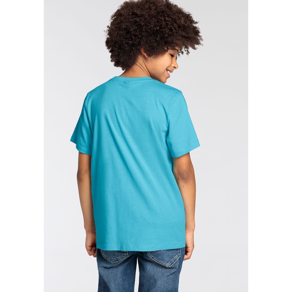 KIDSWORLD T-Shirt »FRAGEWORT MIT 2 BUCHSTABEN«