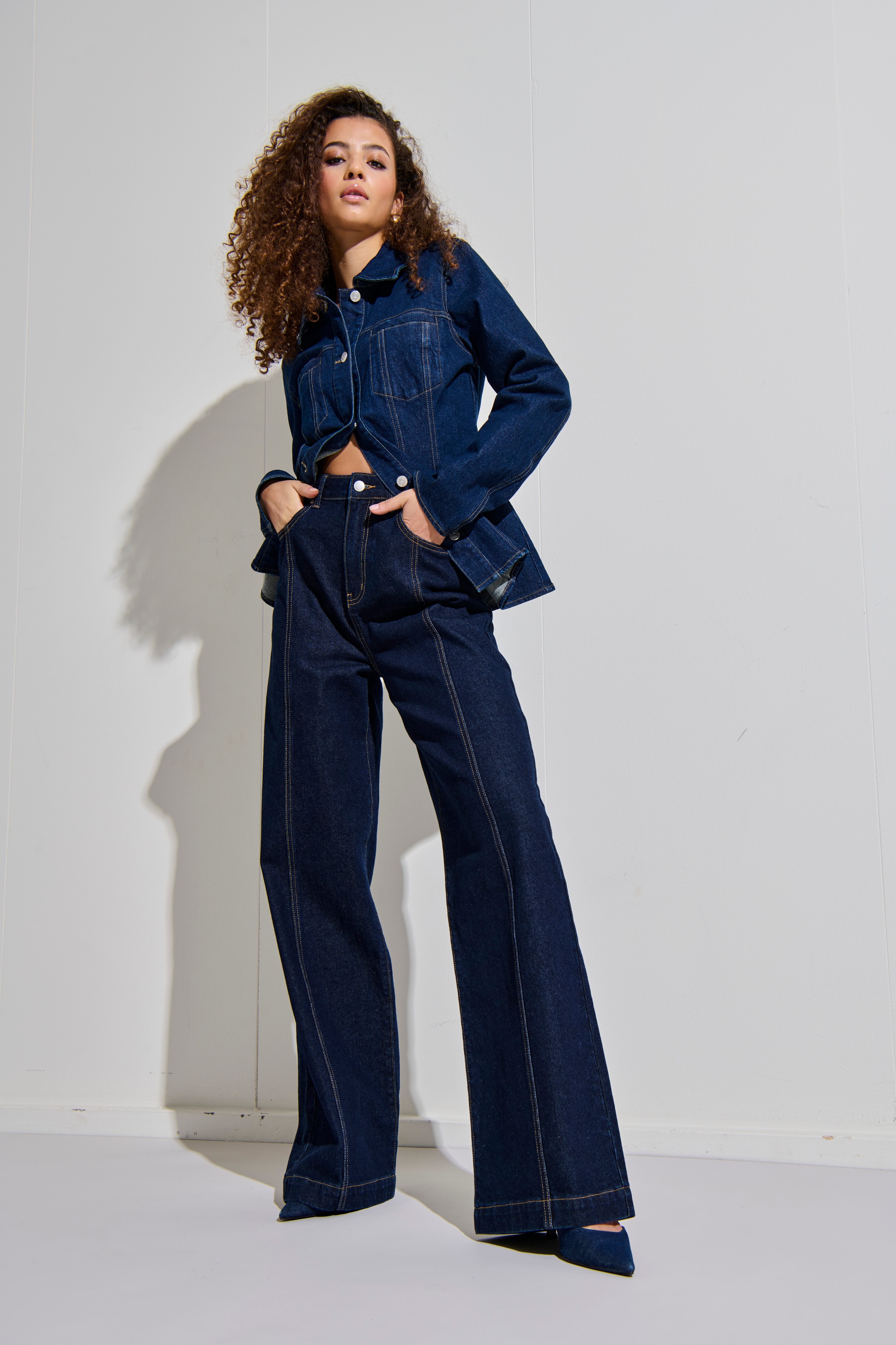 ONLY High-waist-Jeans »ONLHOPE HW WIDE DNM MAE1288«