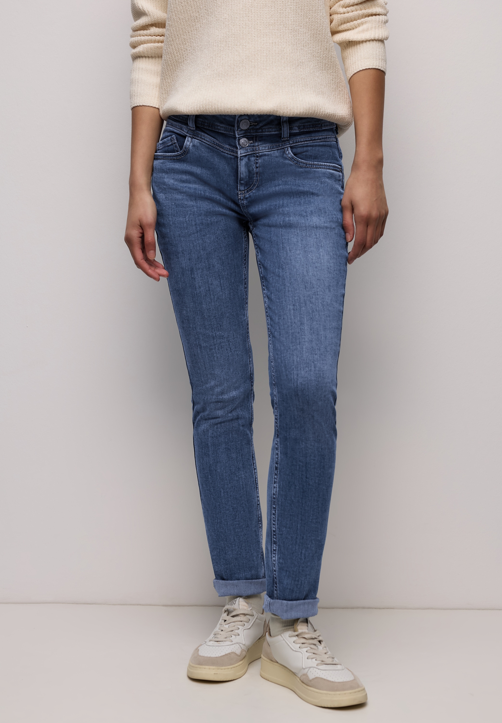 STREET ONE Slim-fit-Jeans 5-Pocket-Style günstig online kaufen