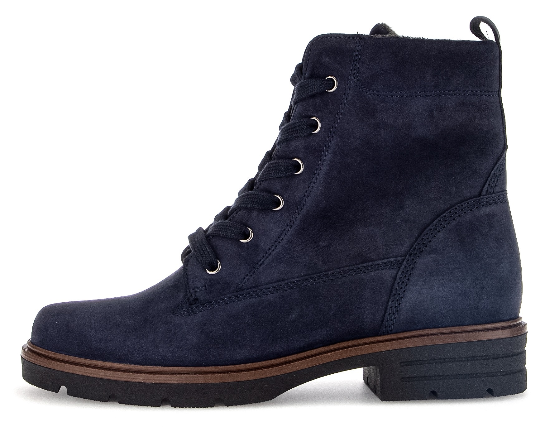 Gabor, Blockabsatz, Schnürstiefelette, praktischer Innenreißverschluss günstig online kaufen