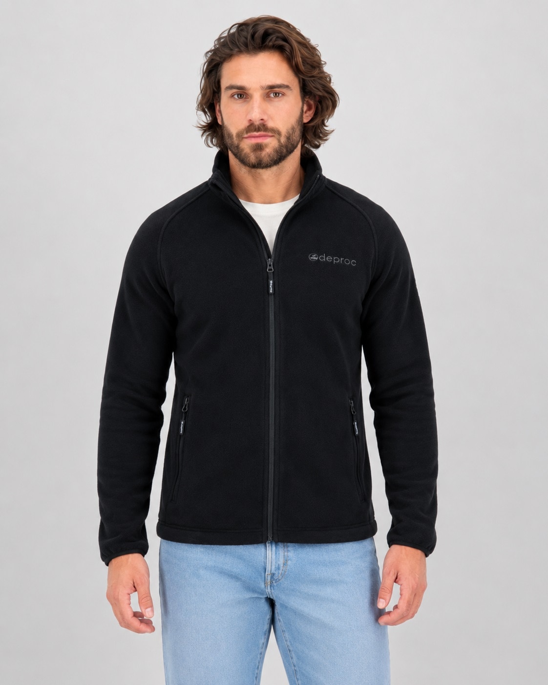 DEPROC Active Fleecejacke "WAWA BAY" auch in großen Größen erhältlich