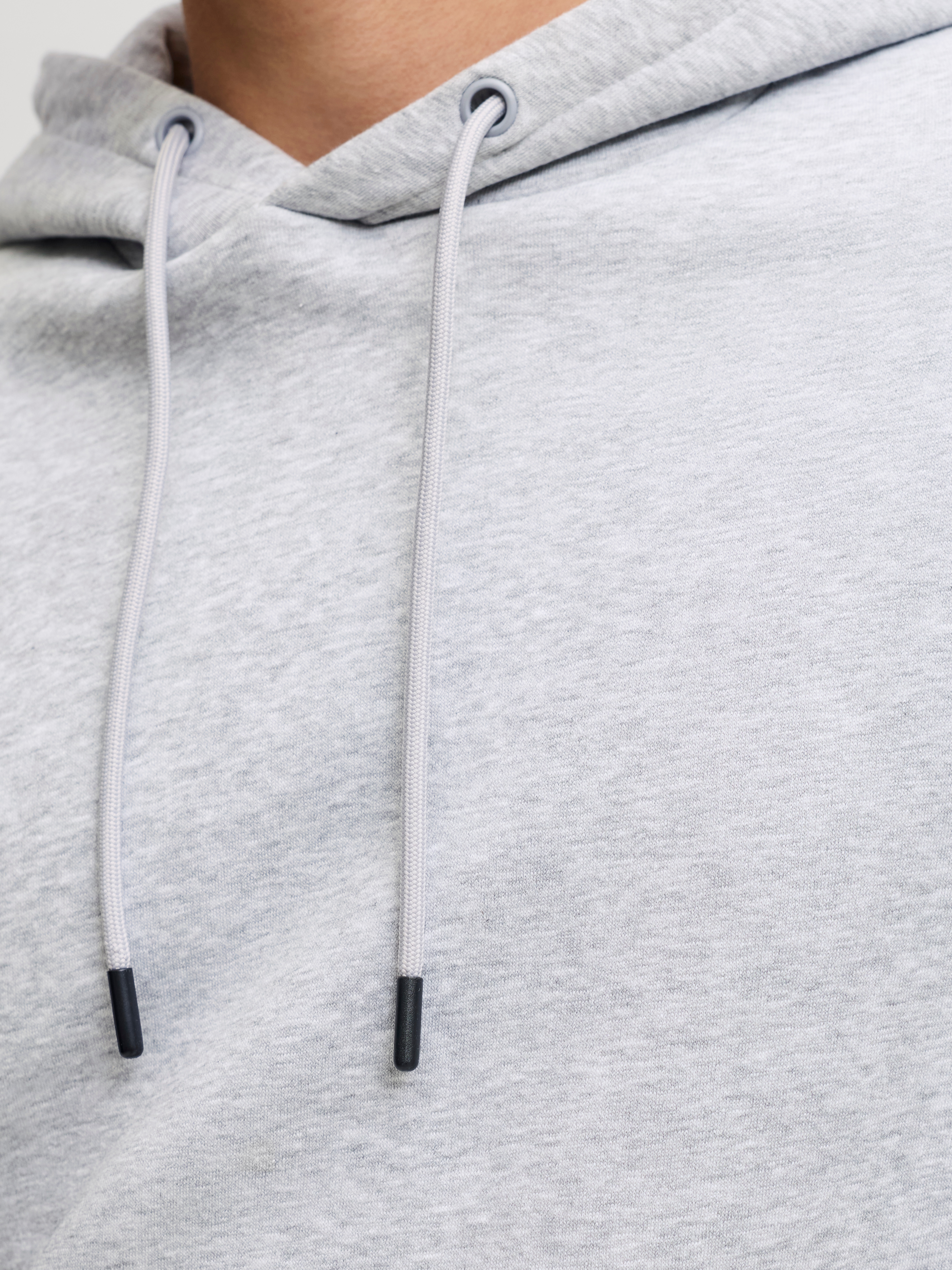Jack & Jones Kapuzensweatshirt "JJEBRADLEY SWEAT HOOD UNC SET PK MP", 2 mit Sweathose, Materialmix, locker geschnitten