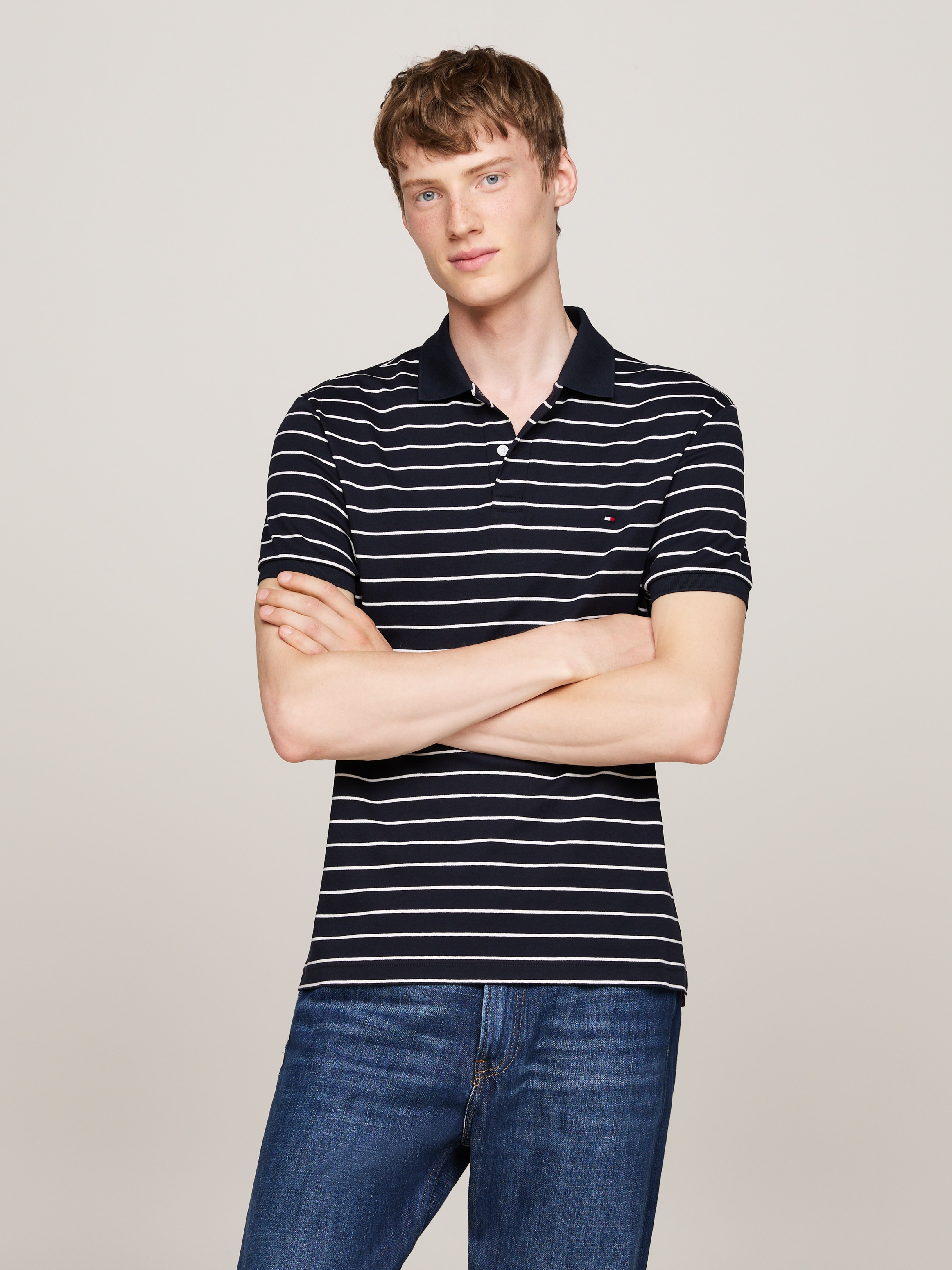 Tommy Hilfiger Poloshirt "LIQUID COTTON ESSENTIAL REG POLO" günstig online kaufen