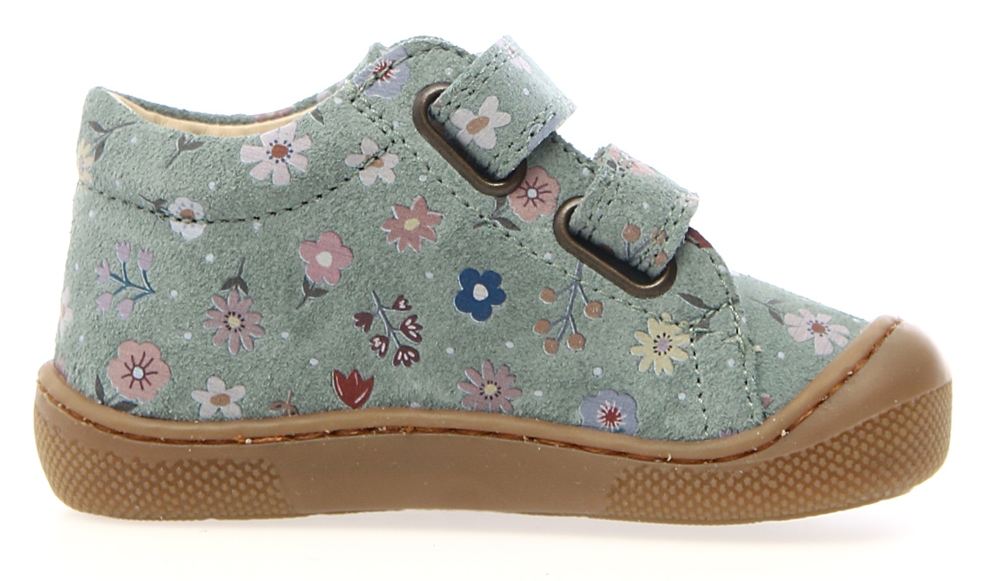 Naturino Lauflernschuh »Amur«, Barfußschuh, Klettschuh mit Blumenprint, Größenschablone zum Download