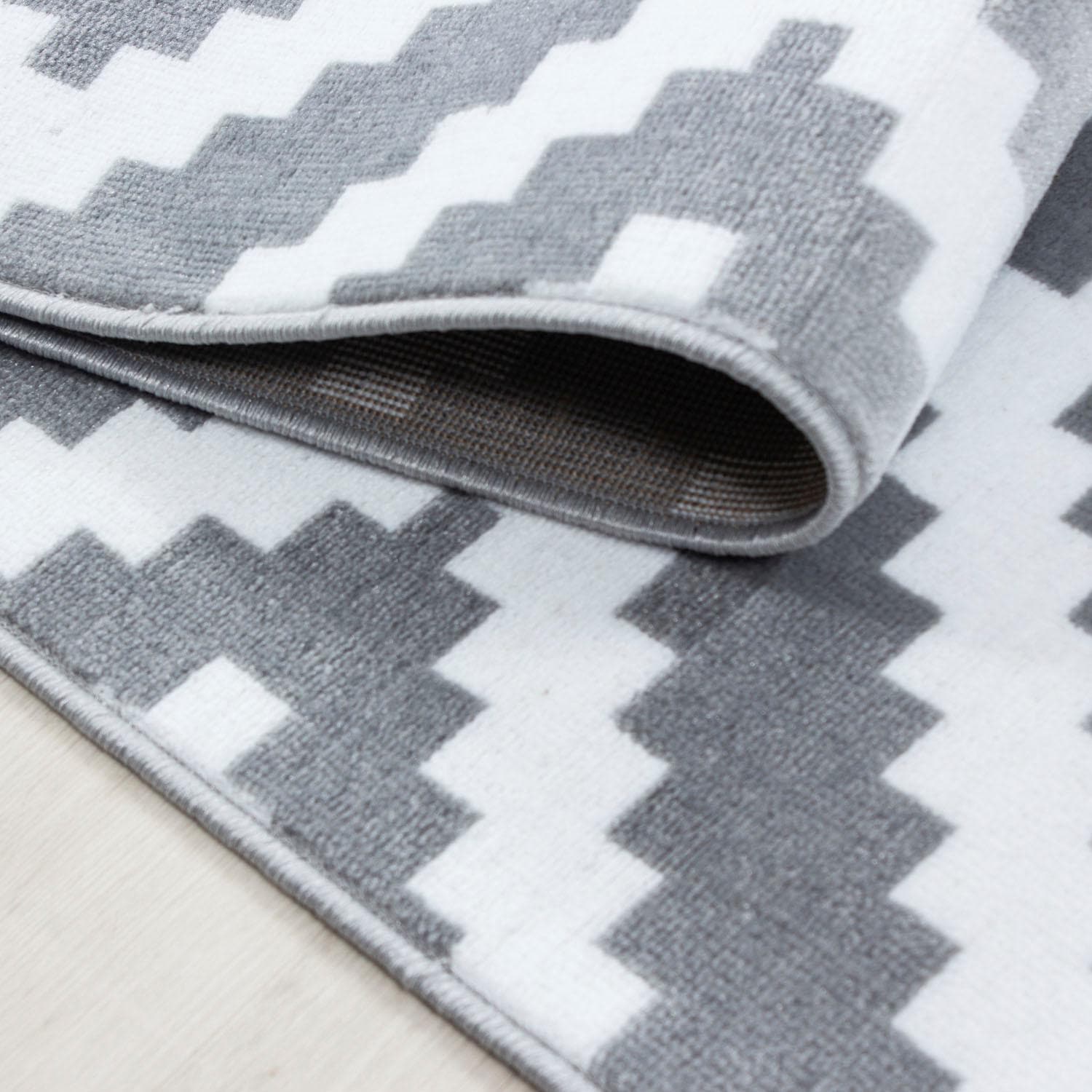 Ayyildiz Teppiche Läufer »Plus 8005«, rechteckig, 6 mm Höhe, gemusterter Flachflor, robust, Webteppich, alle Räume