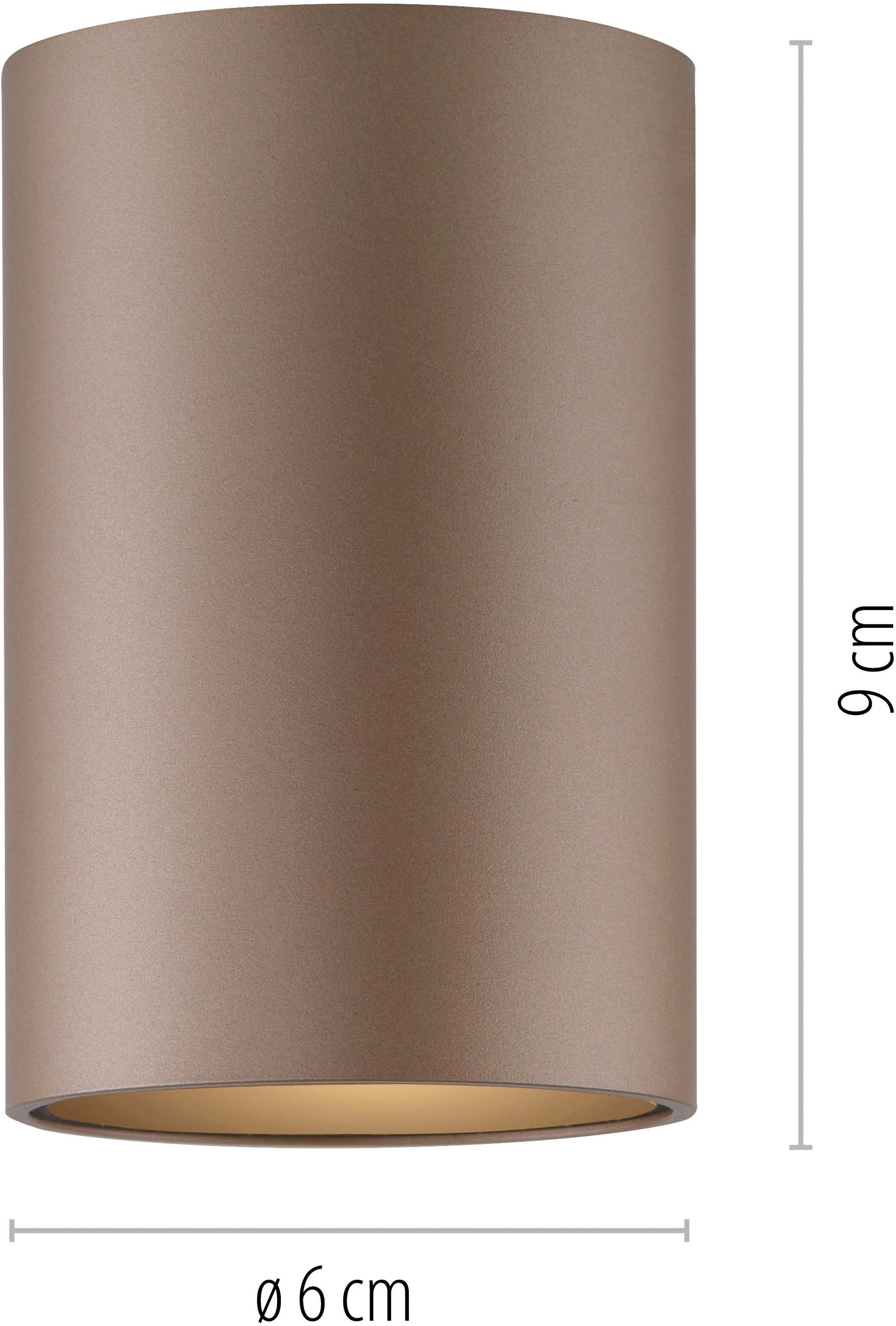 Neuhaus PURE LED Deckenleuchte »PURE Point« LED-Board 1 Stk. Warmweiß Dimmfähig über separaten Tronicdimmer, IP44