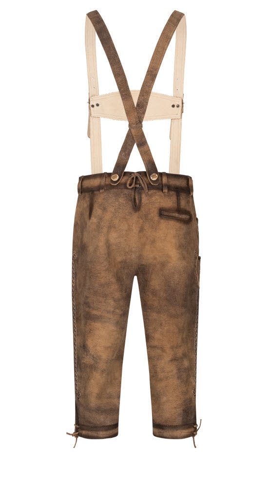 Nübler Trachtenlederhose »Lederhose Kniebund Schorsch«