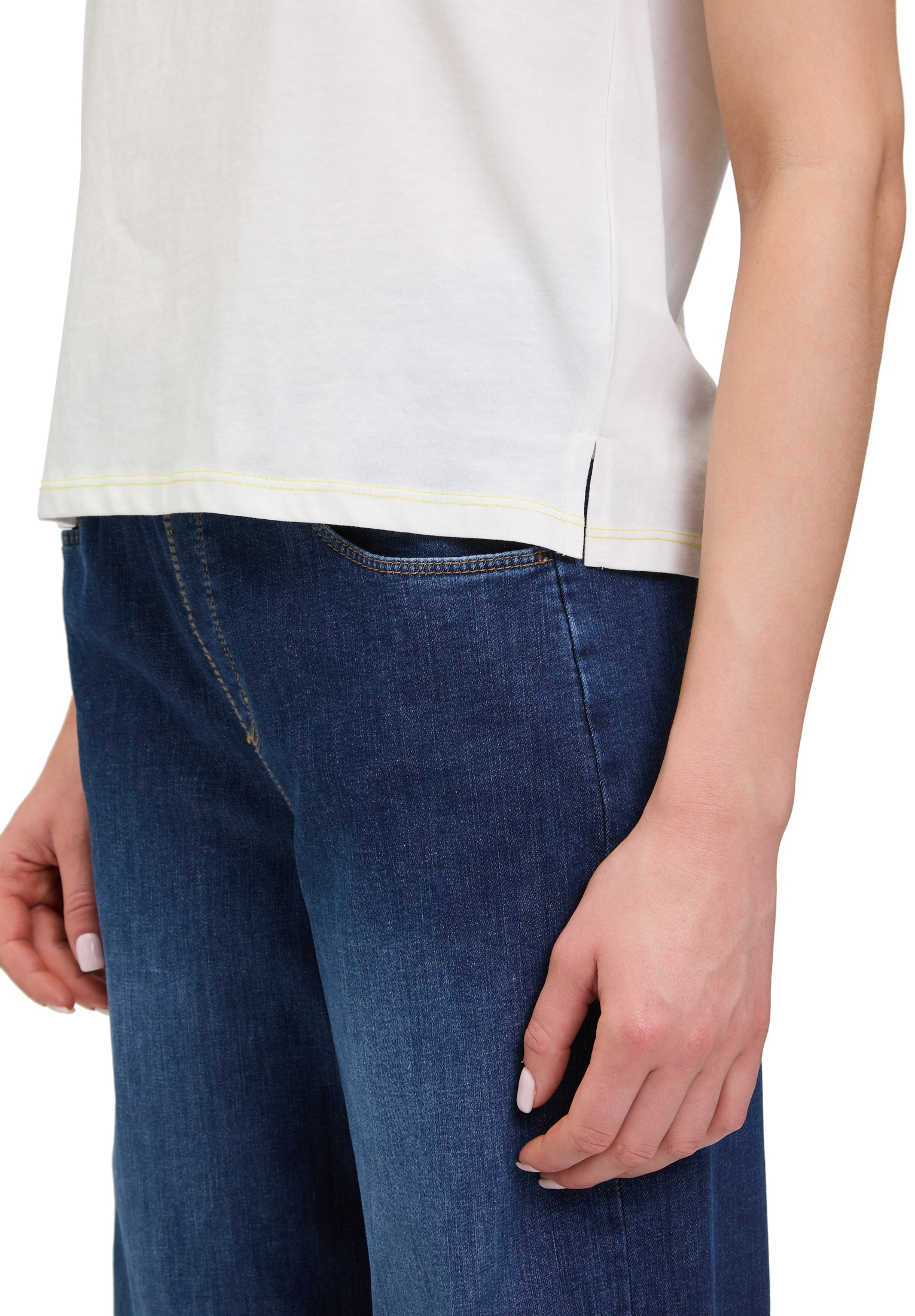 Cartoon Kurzarmshirt »Cartoon Damen Baumwollshirt mit Ärmelaufschlag«, (1 tlg.)