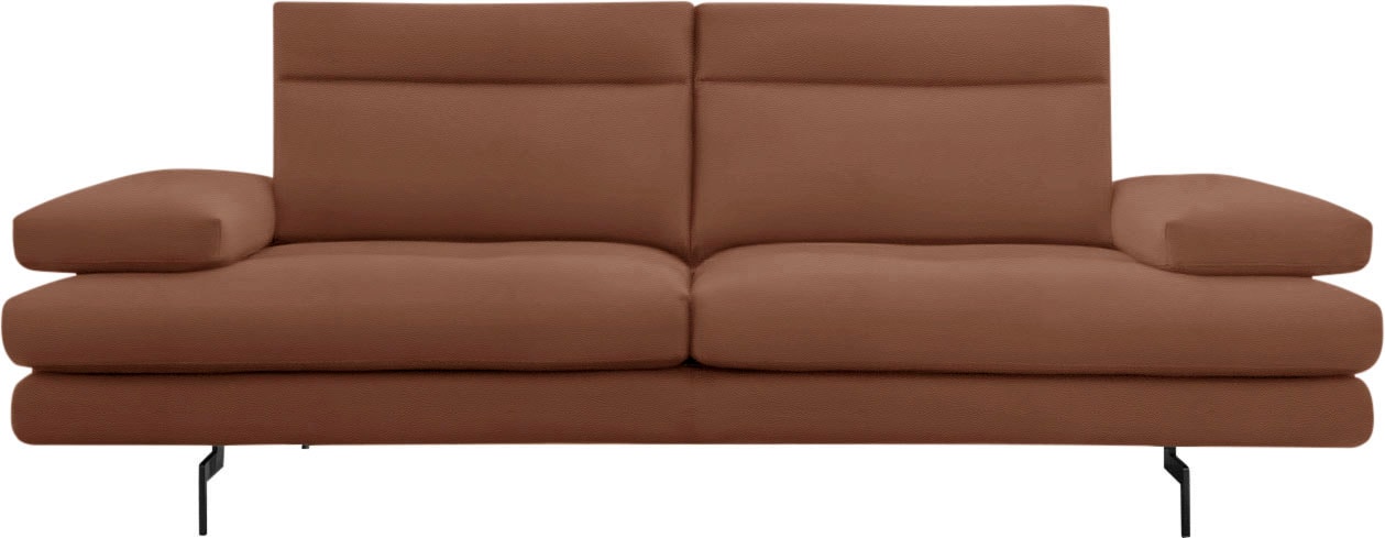 CALIA ITALIA 3,5-Sitzer "Toby Wing, italienisches Designsofa mit erstklassigem Sitzkomfort", inklusive Sitztiefenverstel