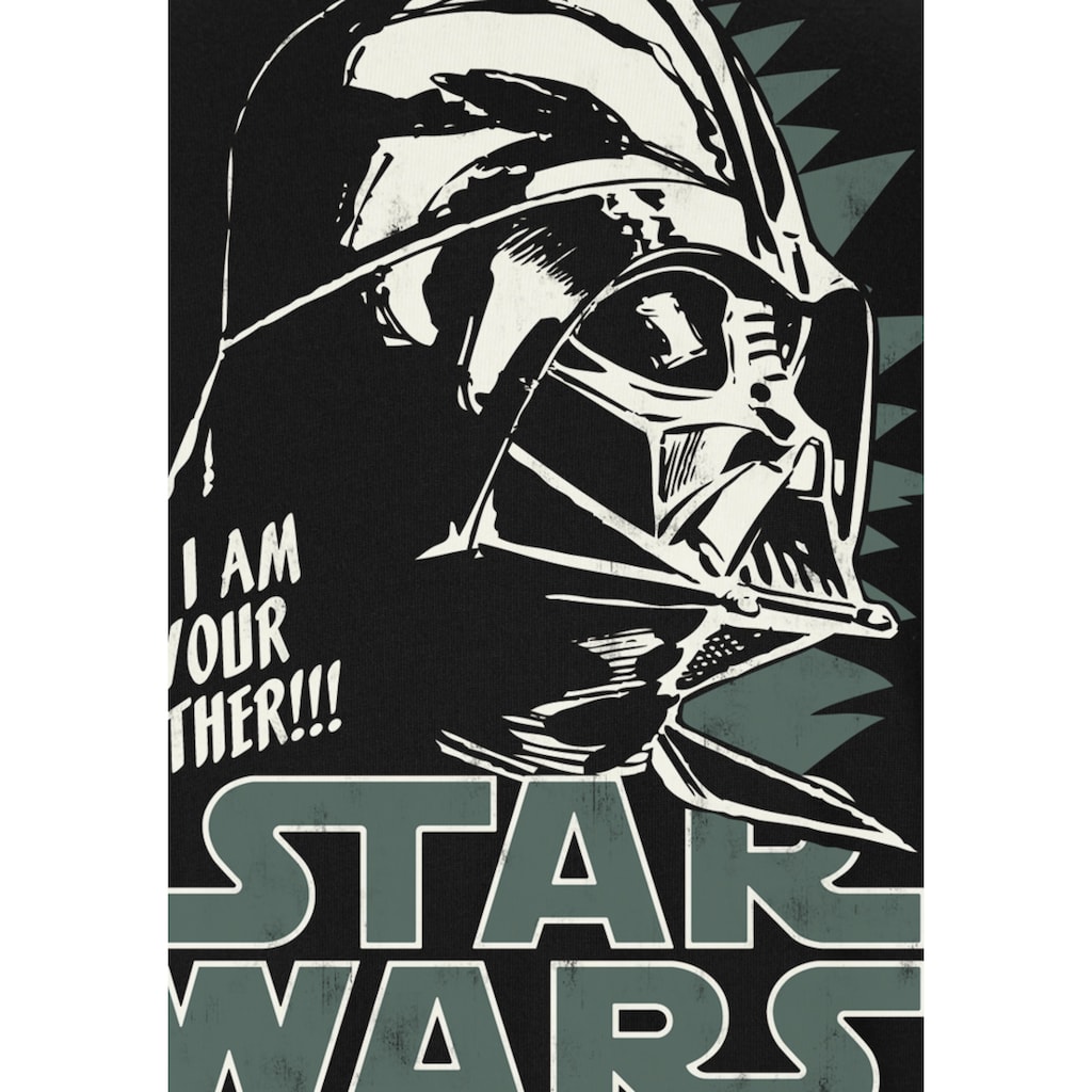 LOGOSHIRT T-Shirt »Darth Vader - Krieg der Sterne«, mit Star Wars-Aufdruck