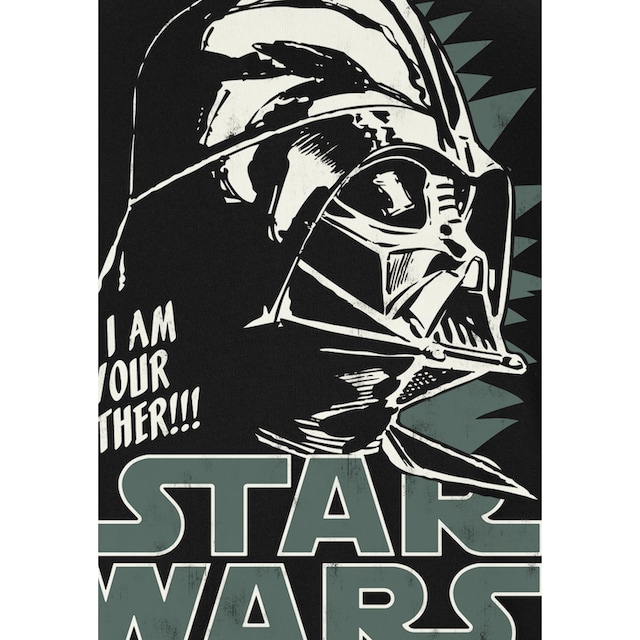LOGOSHIRT T-Shirt »Darth Vader - Krieg der Sterne«, mit Star Wars-Aufdruck  ▷ kaufen | BAUR