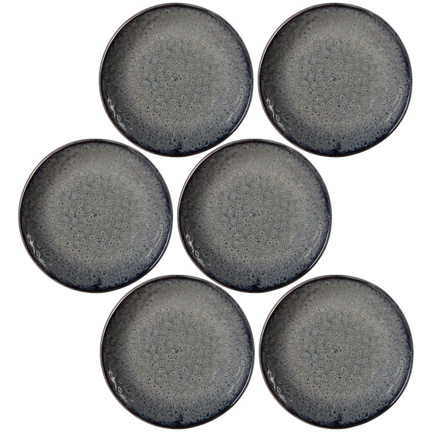 LEONARDO Dessertteller »Matera«, (Set, 6 St.), Brotteller, Salatteller, Beilagenteller, Ø 16 cm