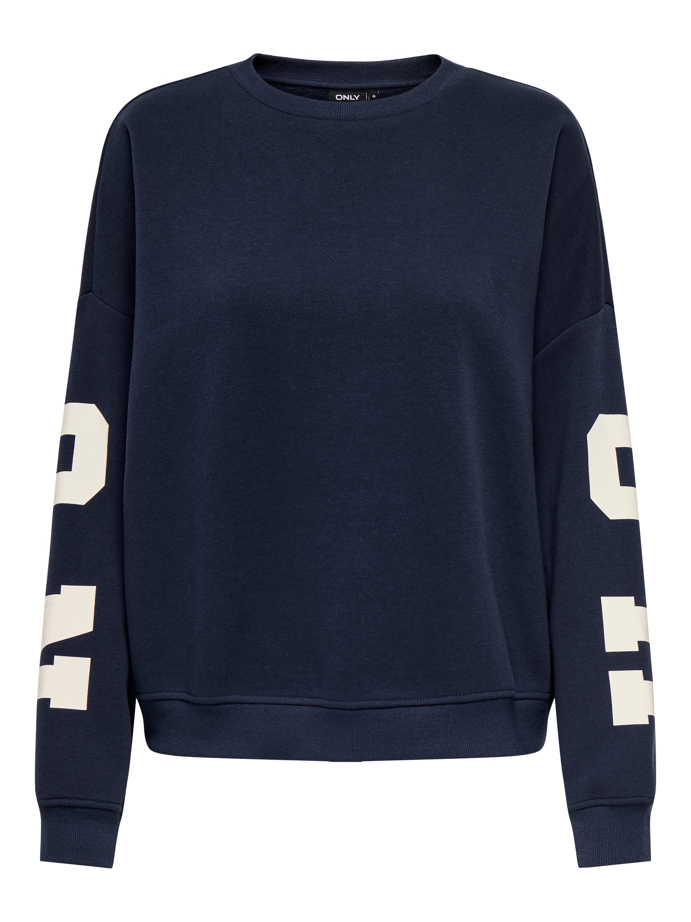 ONLY Sweatshirt "ONLSWEAT L/S BACK/SLEEVE PRINT SWT NOOS" günstig online kaufen