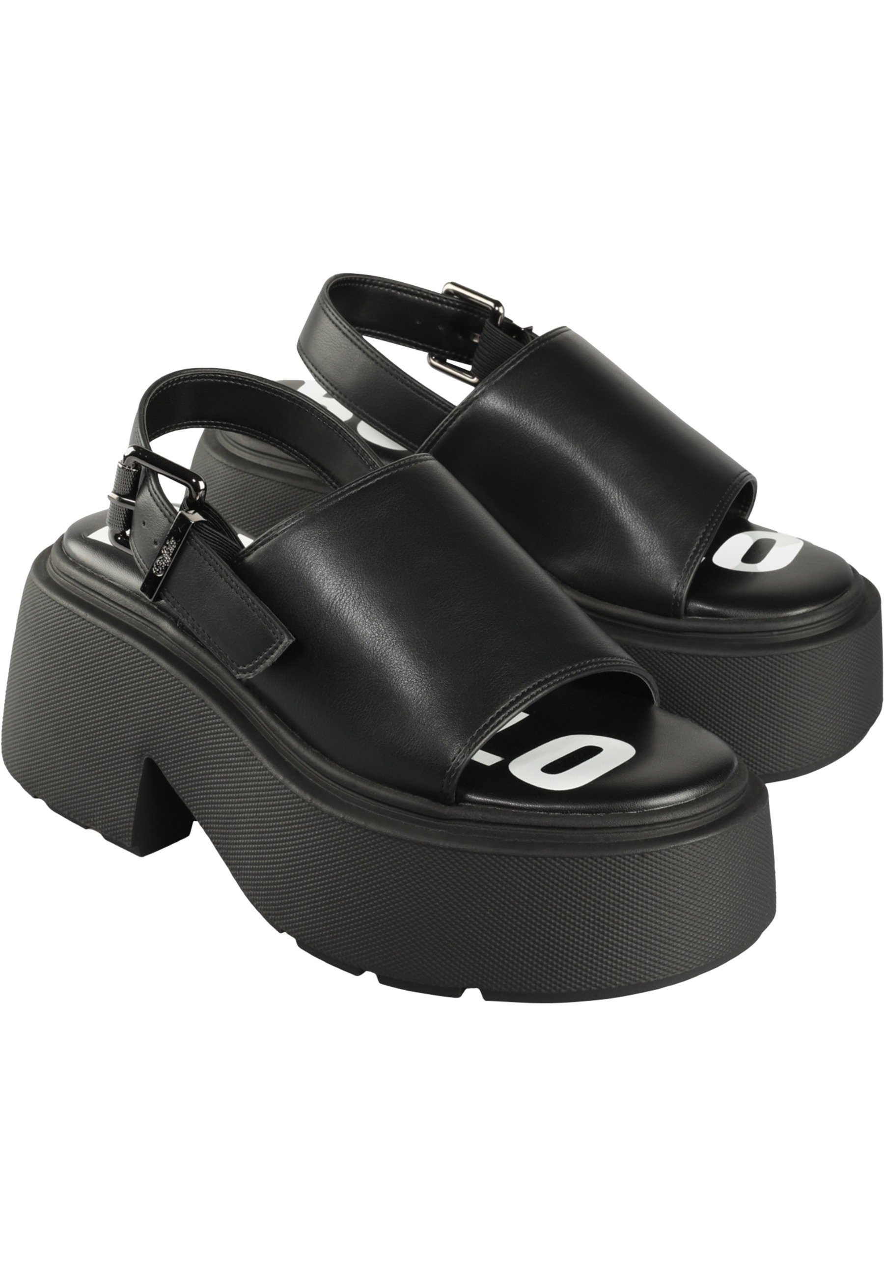 Buffalo Vicious Mule Sandal Black 41 2