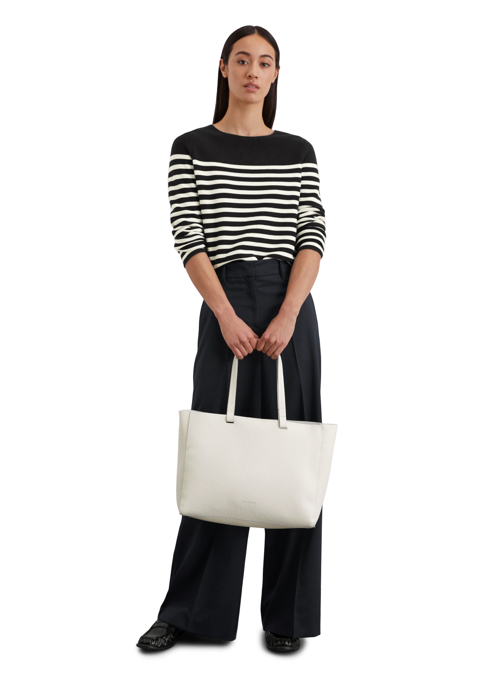 Marc O'Polo Shopper »aus genarbtem Rindleder«