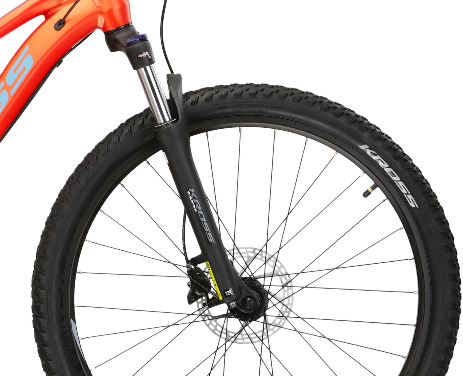 Kross Mountainbike »KROSS MTB Hardtail Lea 5.0 27,5" orange«, 24 Gang, Shimano, ACERA M3020 Schaltwerk, Kettenschaltung