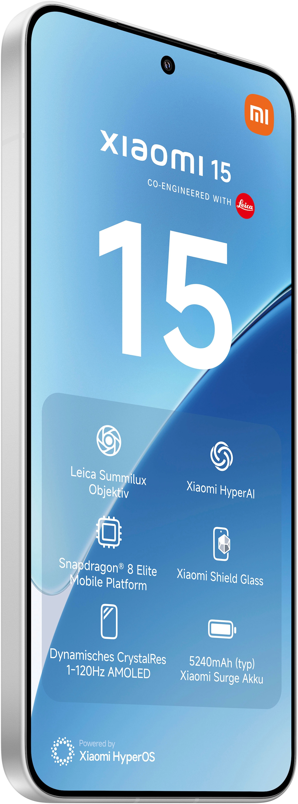 Xiaomi Smartphone »15 12+512GB«, Weiß