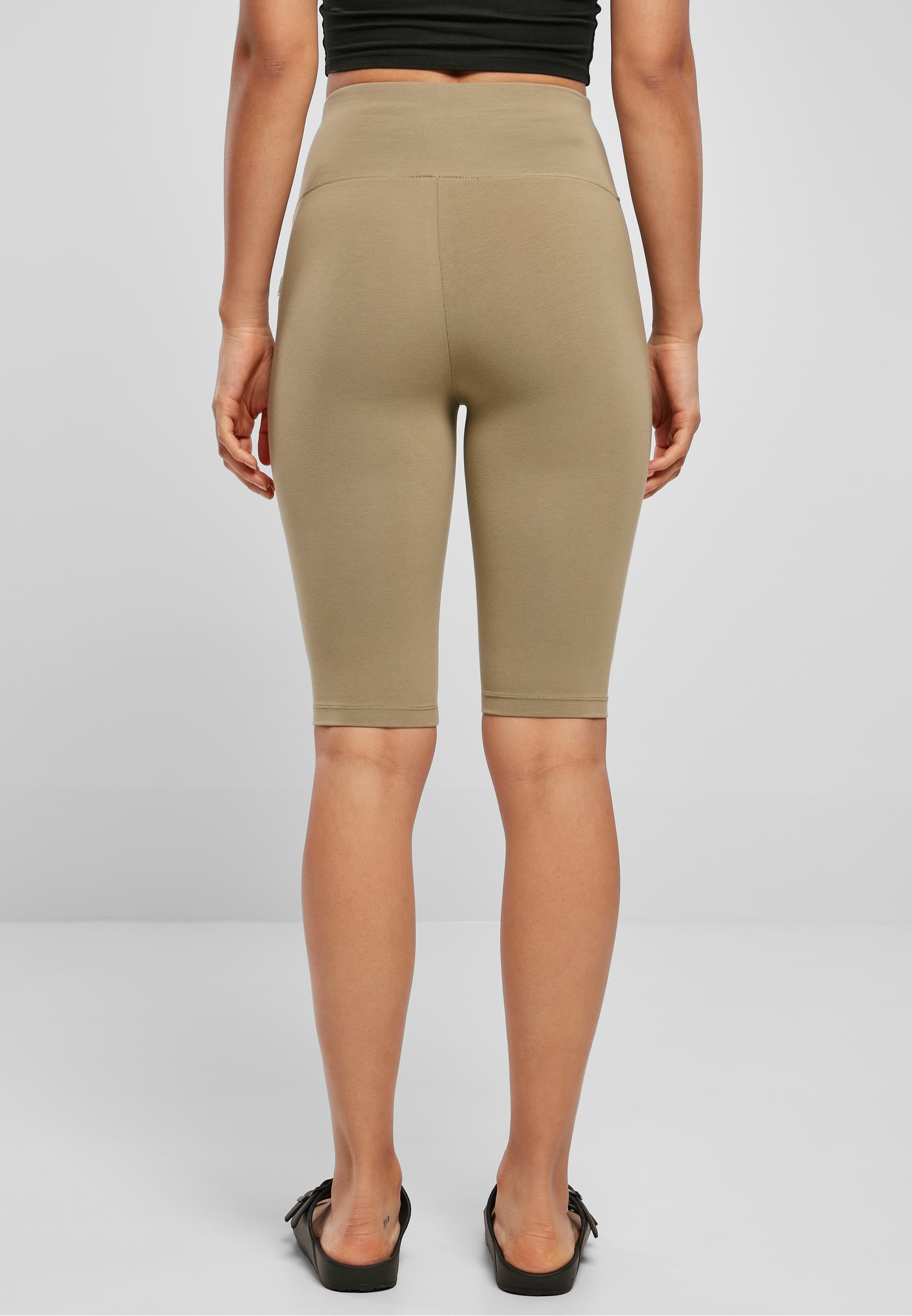 URBAN CLASSICS Radlerhose »Urban Classics Damen Ladies Organic Stretch Jersey Cycle Shorts«, (1 tlg.)