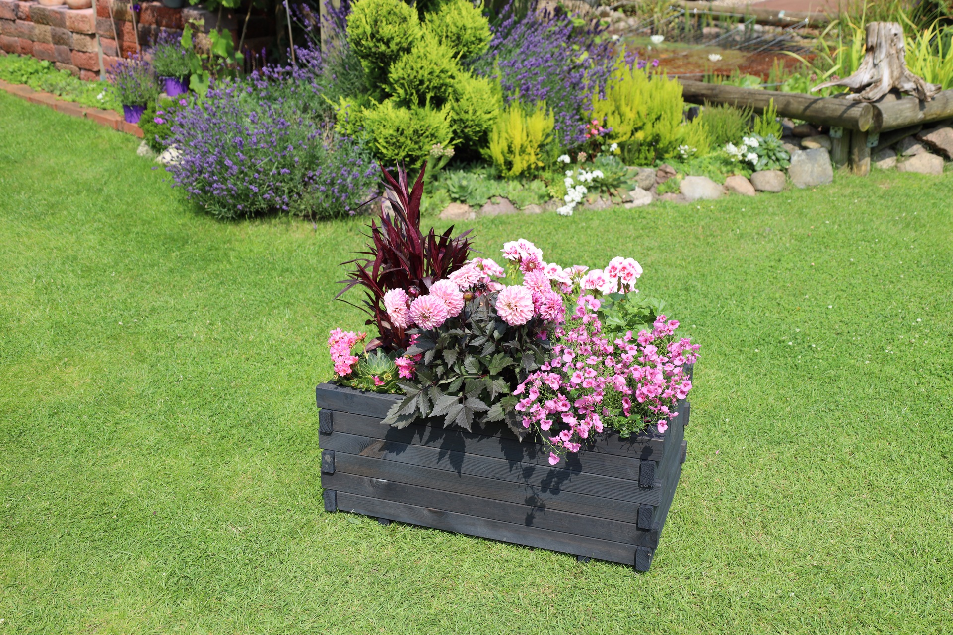 promadino Blumenkasten »Lucca«, BxTxH: 69x39x30 cm
