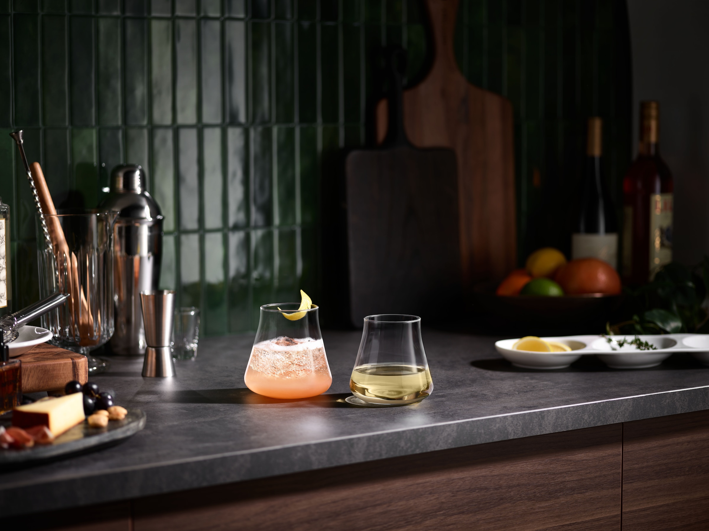 LIBBEY Weinglas »STEMLESS« 12er Set, H: 9, Ø: 9,5, 350 ml