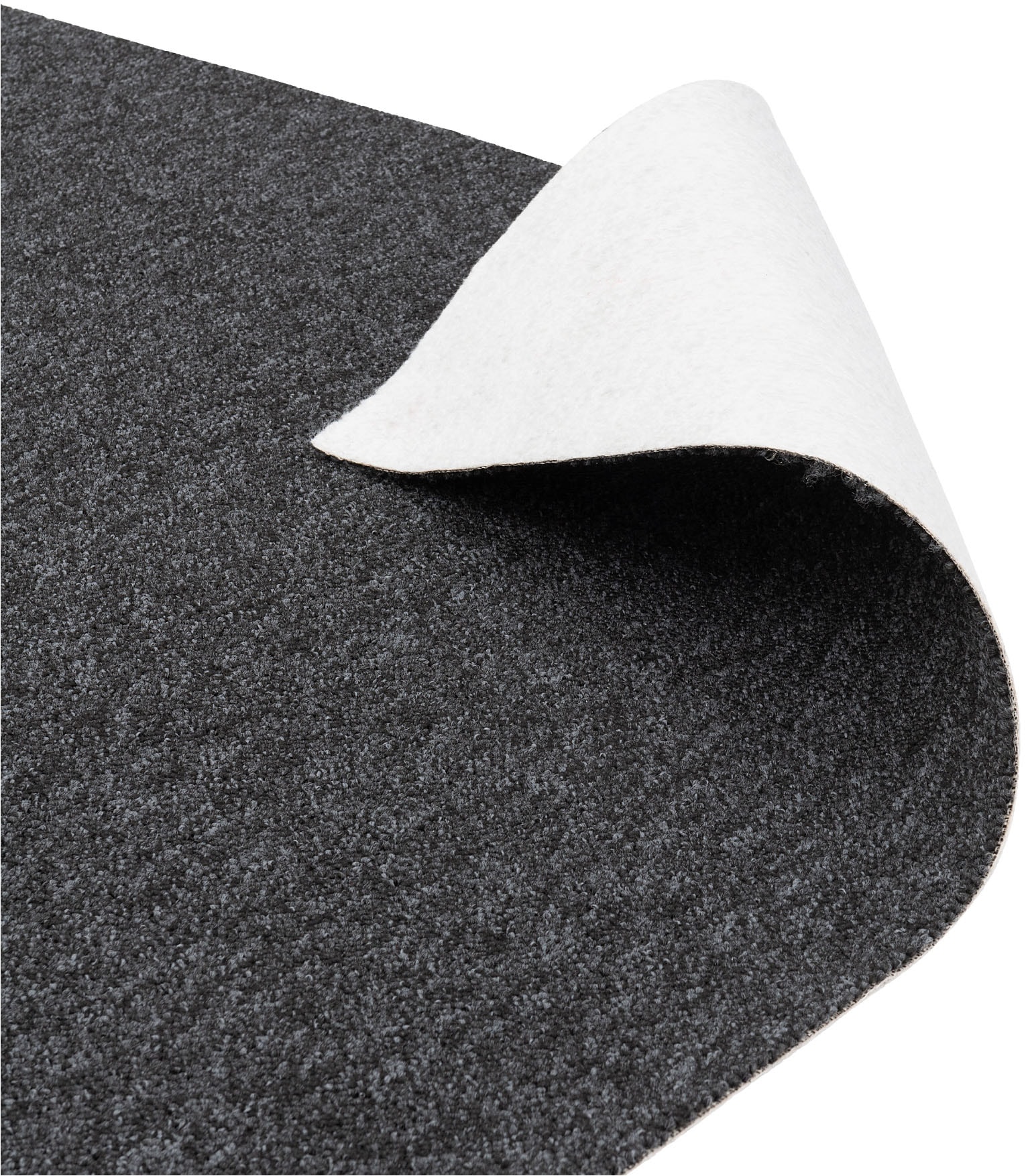 my home Teppichboden »Fortis, Schlinge, Made in Netherlands«, rechteckig, 5 mm Höhe, meliert, Breite 400 cm, Wohnzimmer, strapazierfähig