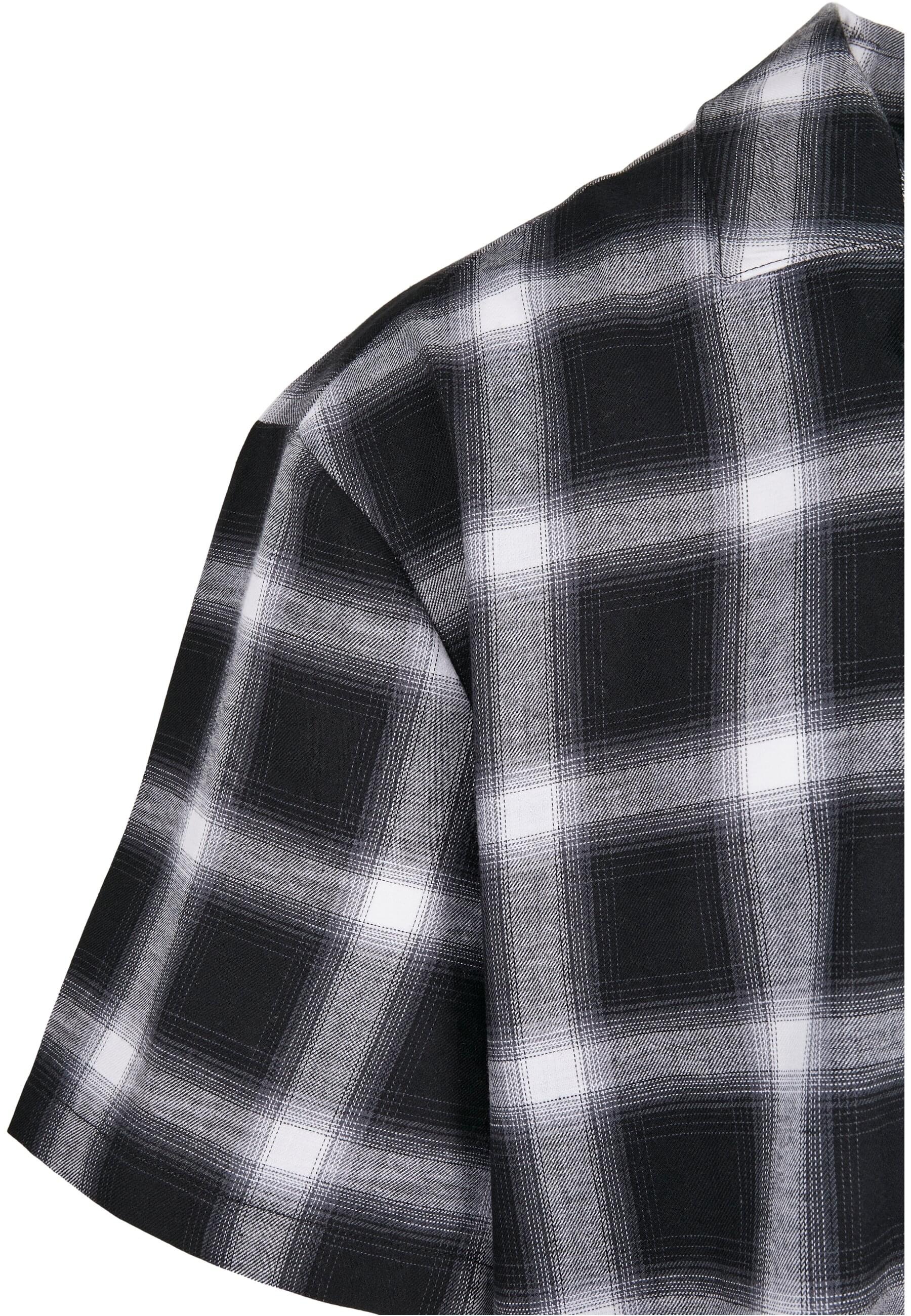 URBAN CLASSICS Langarmhemd »Urban Classics Herren Loose Checked Resort Shirt«, (1 tlg.)