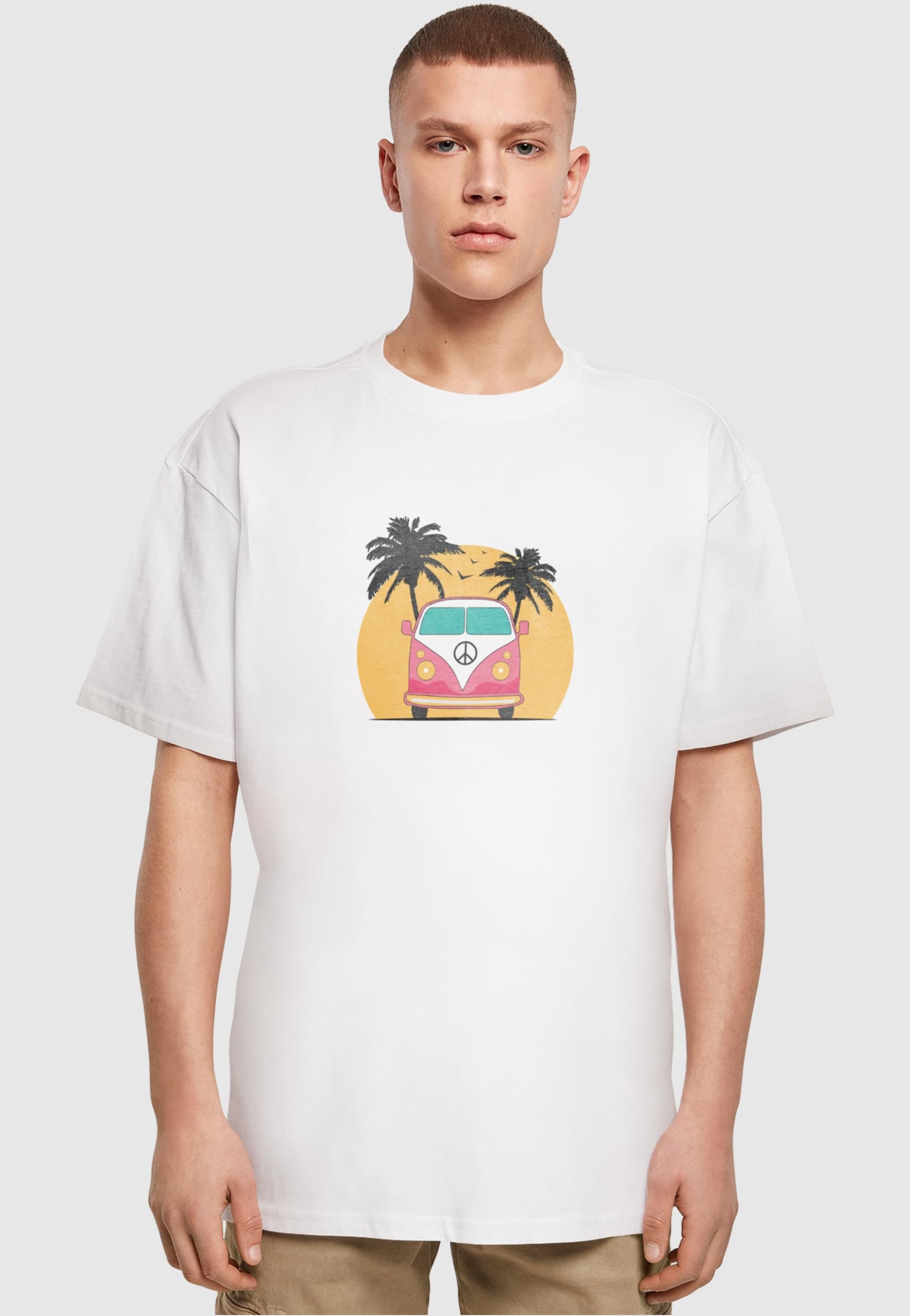 Merchcode T-Shirt »Merchcode Herren Summer - Van Heavy Oversize Tee«, (1 tlg.)