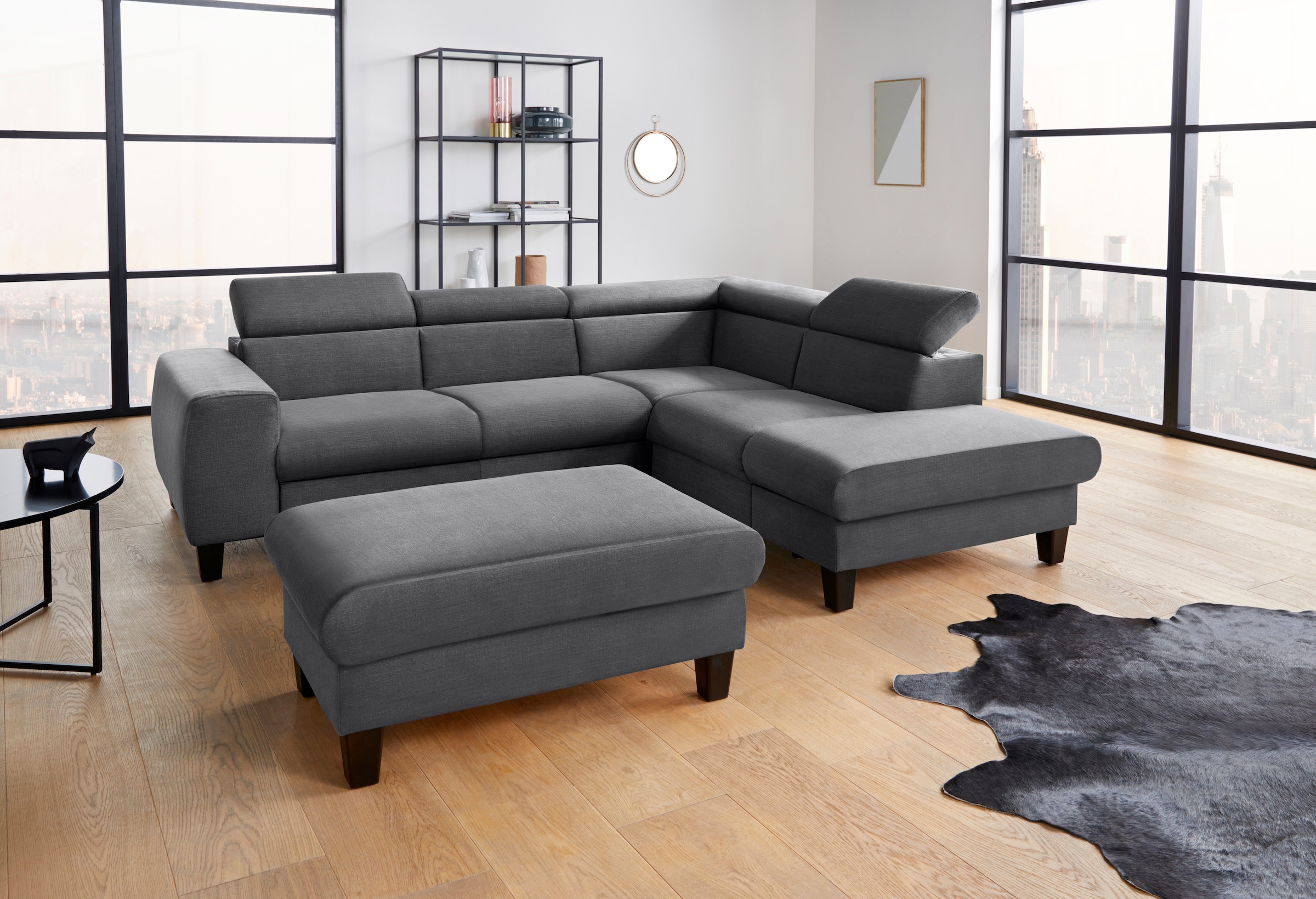 COTTA Polstergarnitur "Morven L-Form", (Set), Set bestehend aus: Ecksofa mi günstig online kaufen