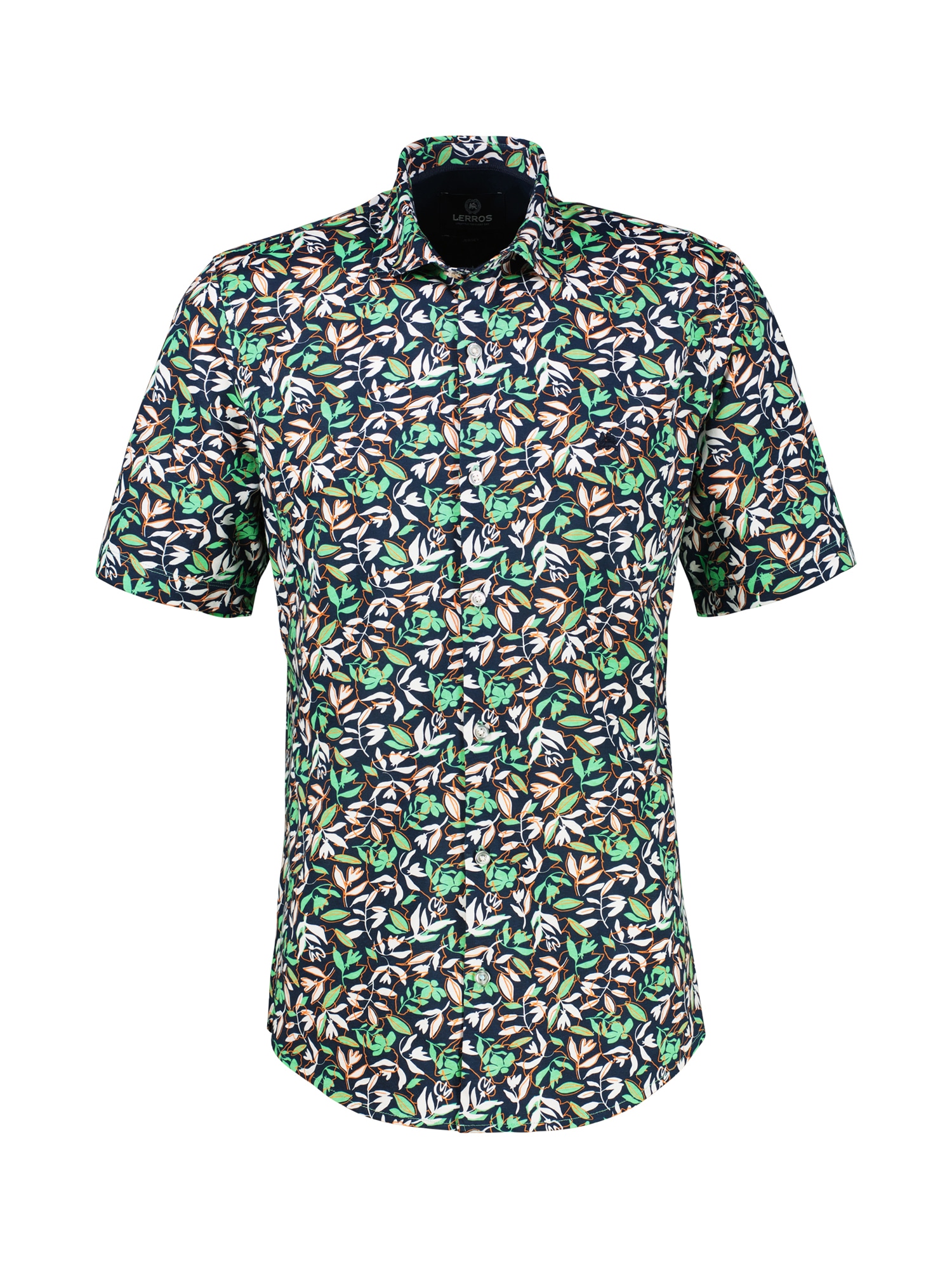 LERROS Kurzarmhemd "1/2 Hemd floral bedruckt, grosse Größen" günstig online kaufen
