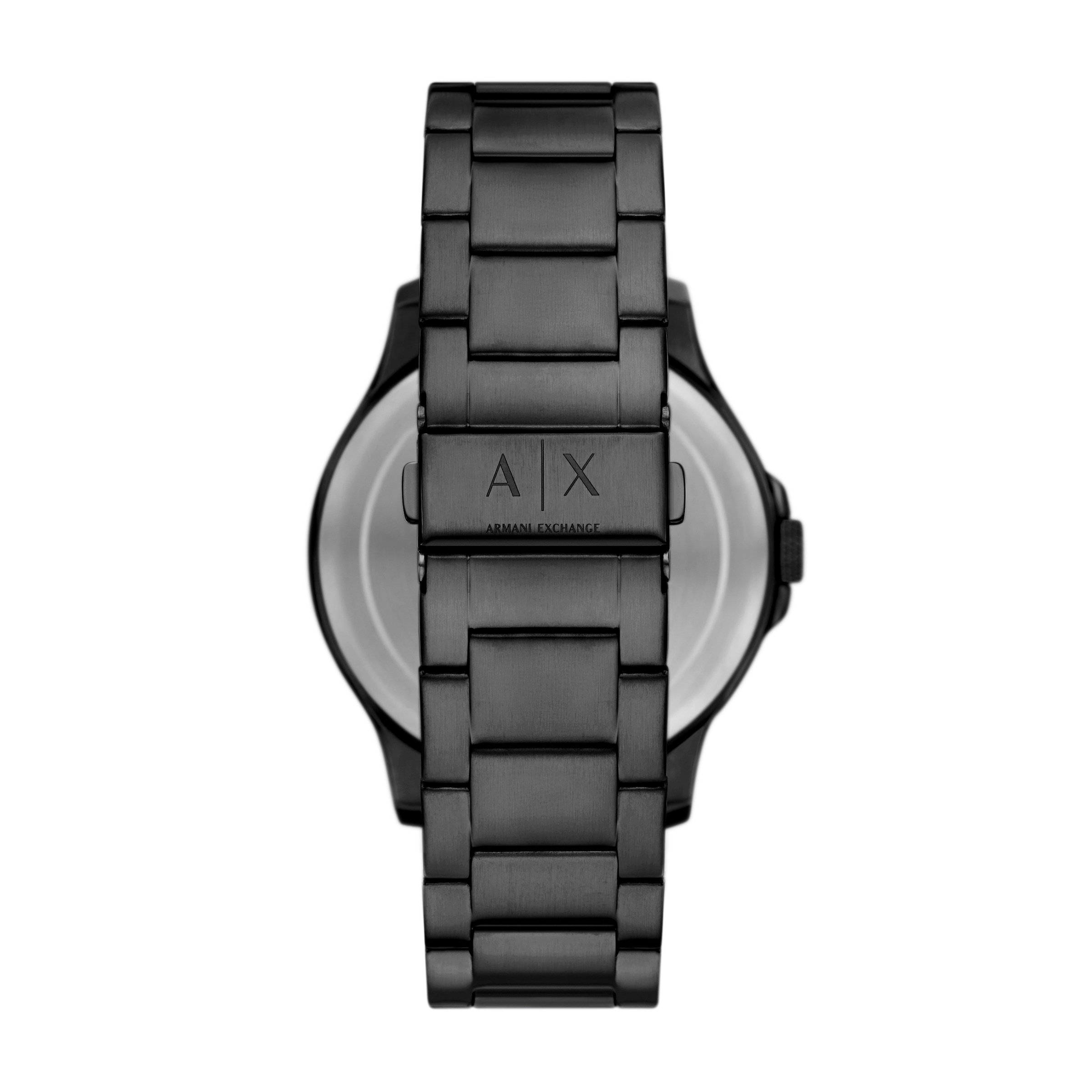 ARMANI EXCHANGE Quarzuhr, Armbanduhr, Herrenuhr, Edelstahlarmband, analog, Tag, Wochentag