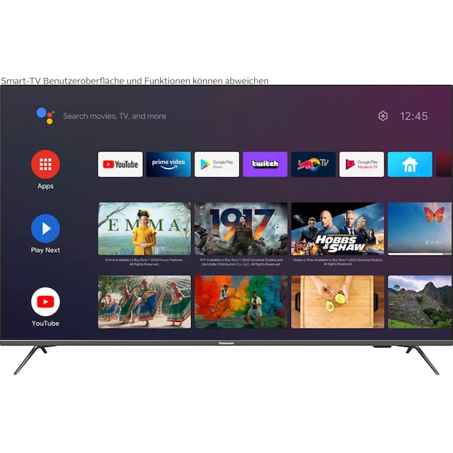 LED-Fernseher 139 Smart-TV »TX-55JXW704«, Panasonic Zoll, HD, cm/55 | BAUR 4K Ultra