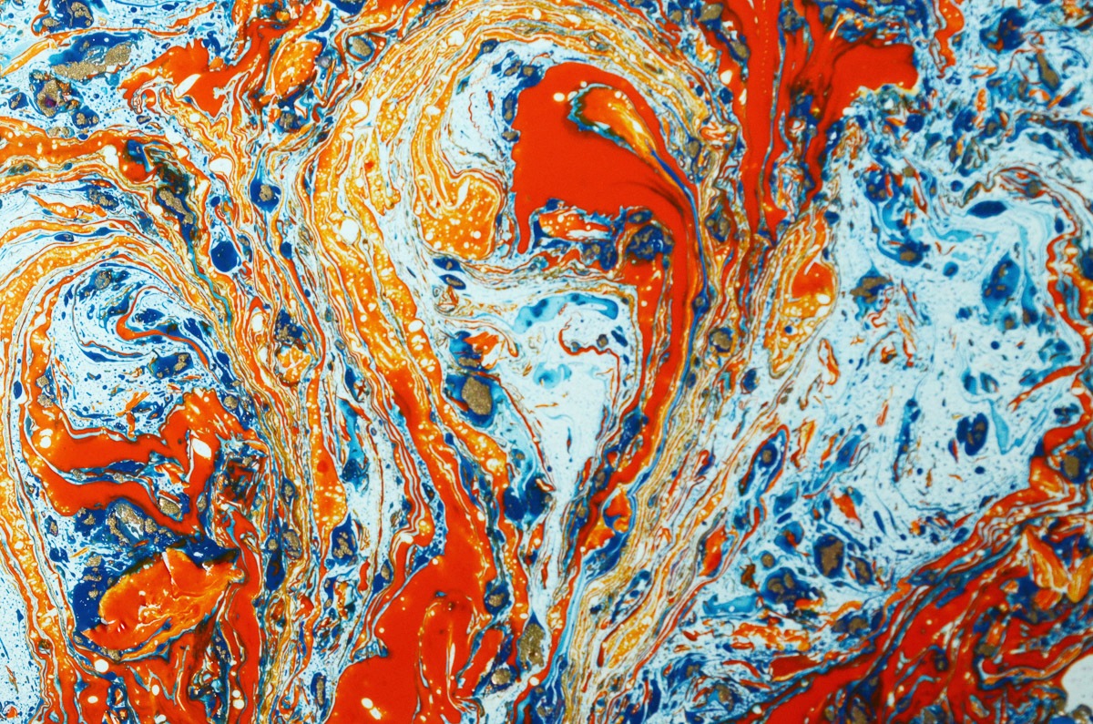 Papermoon Fototapete »Abstrakt Farben«