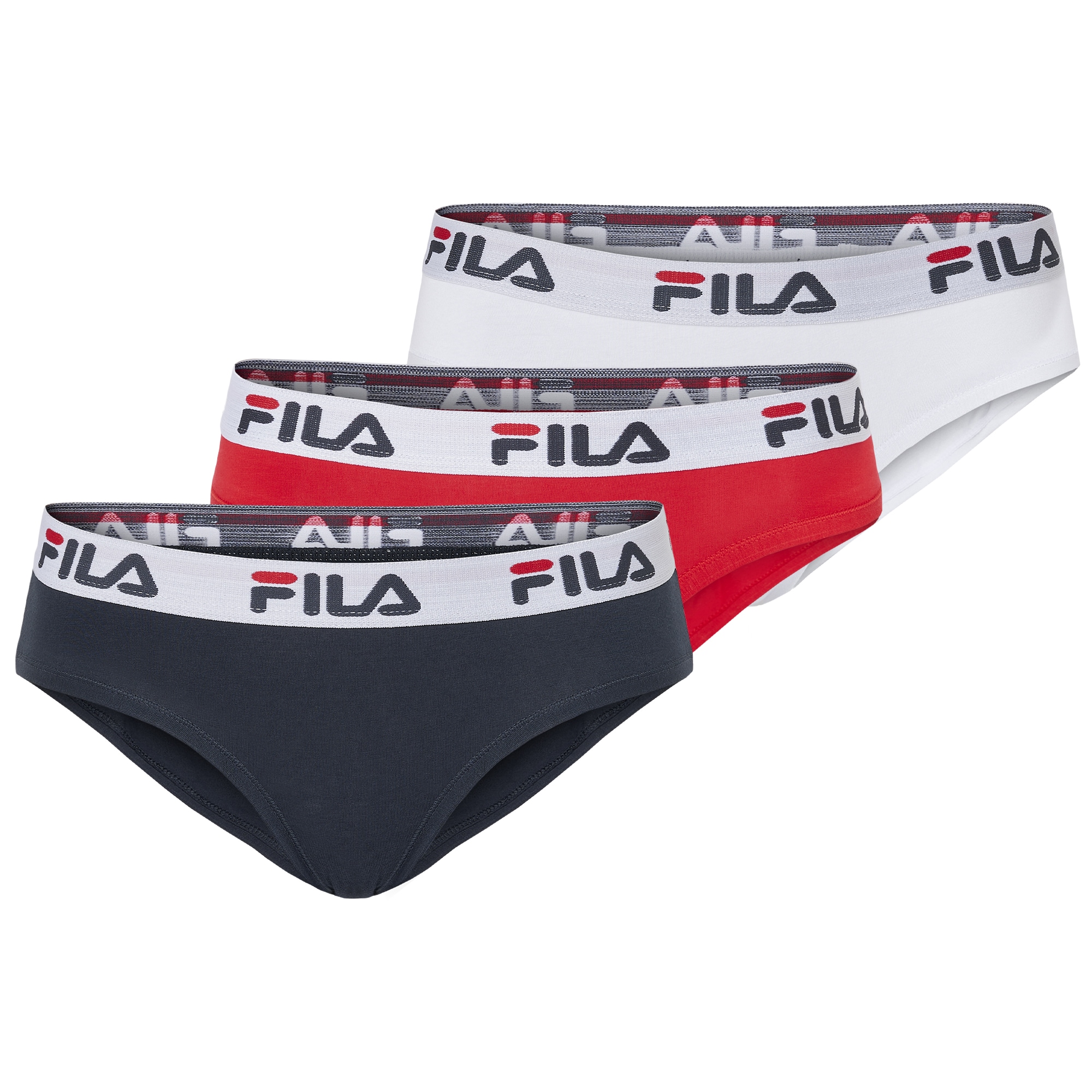 Fila "WOMAN BRIEF" 3er Pack, mit elastischem Logobund günstig online kaufen